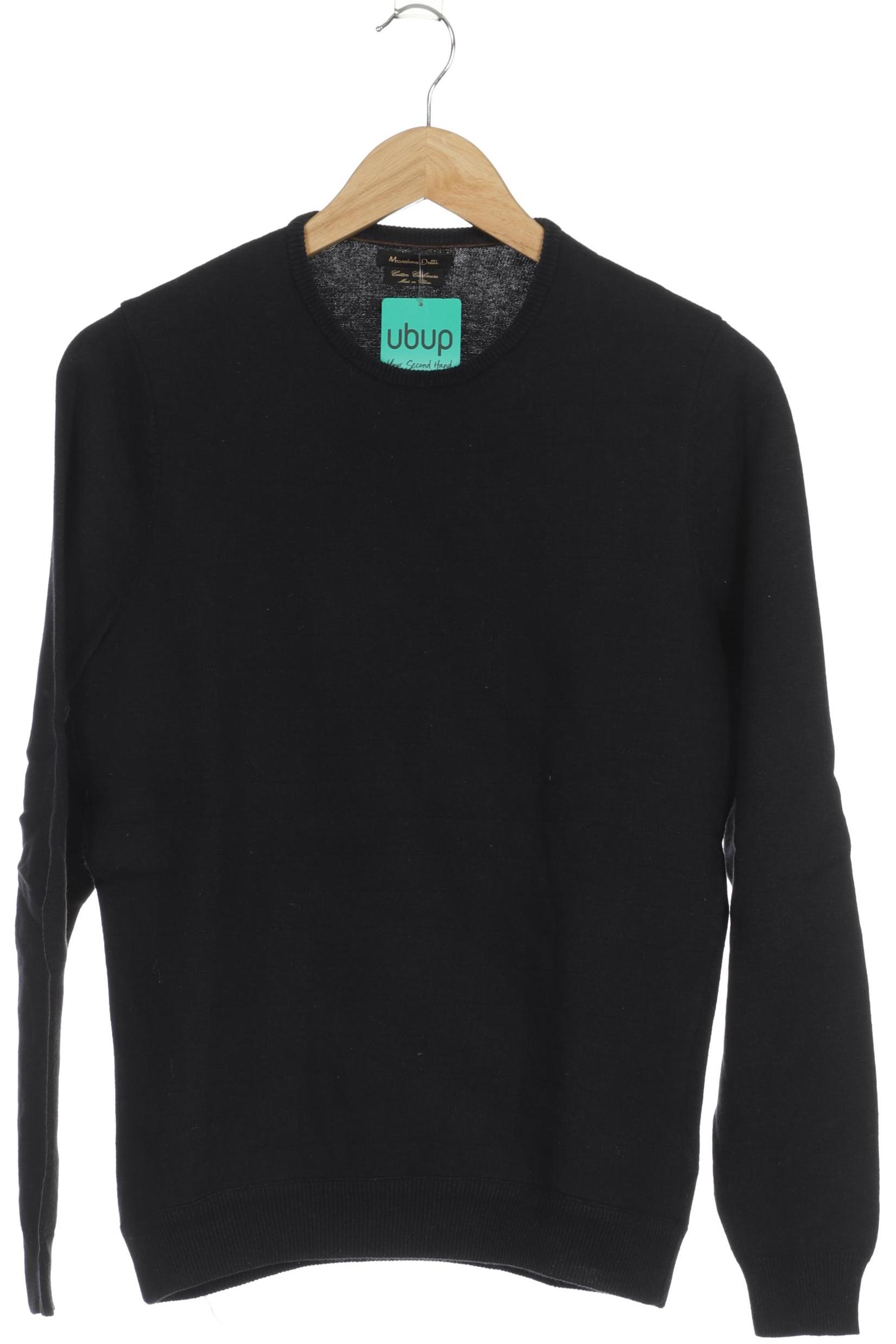 

Massimo Dutti Herren Pullover, blau, Gr. 46