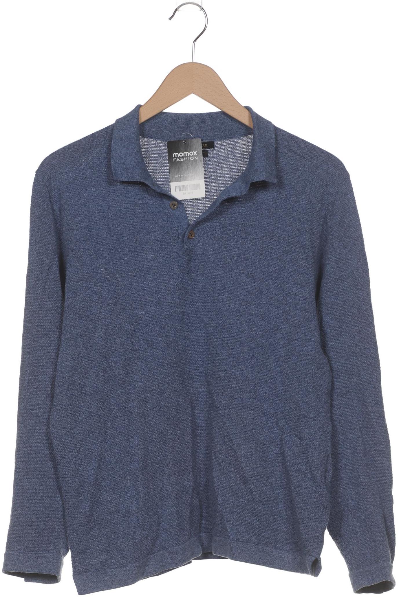 

Massimo Dutti Herren Pullover, blau, Gr. 52