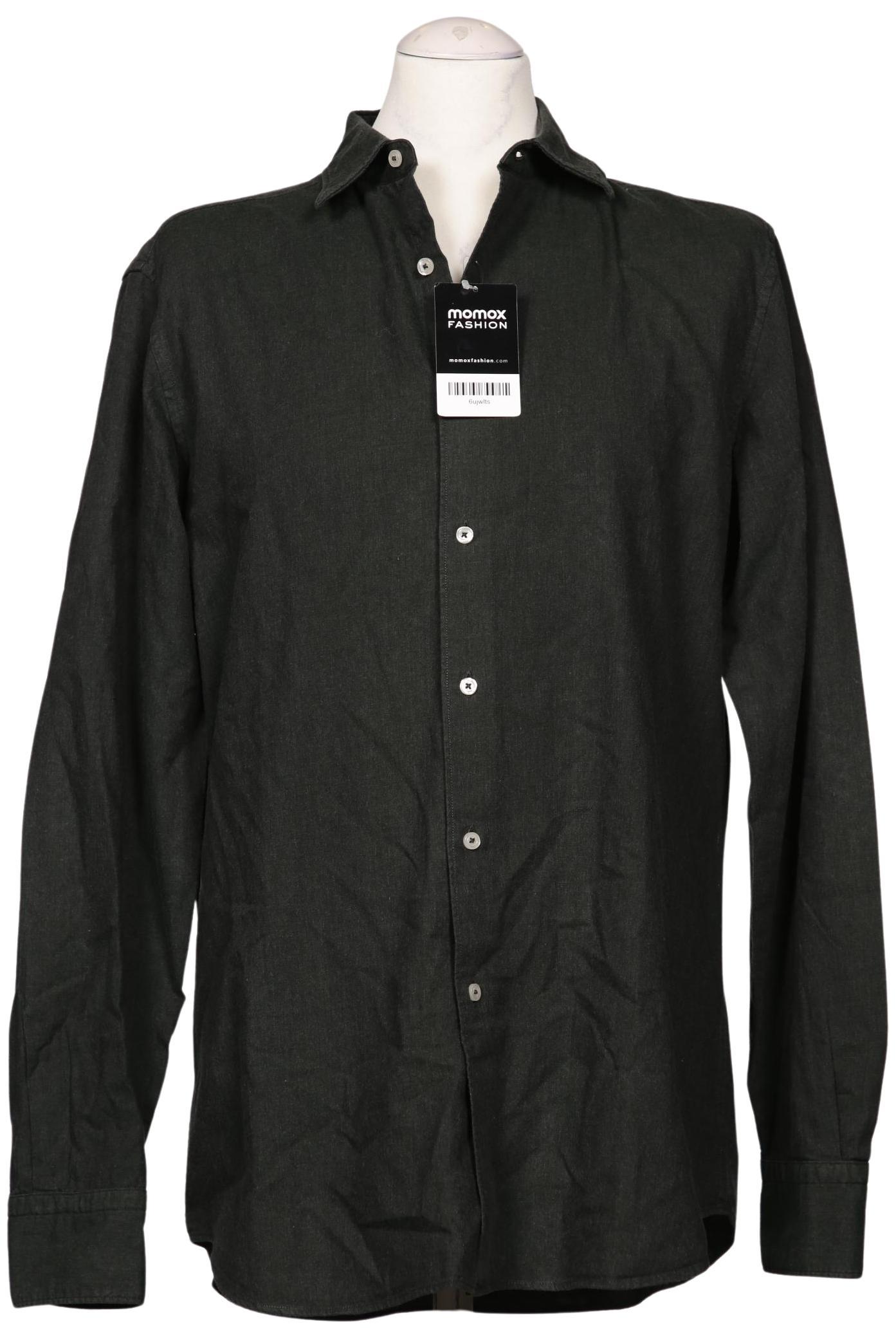 

Massimo Dutti Herren Hemd, grün, Gr. 52