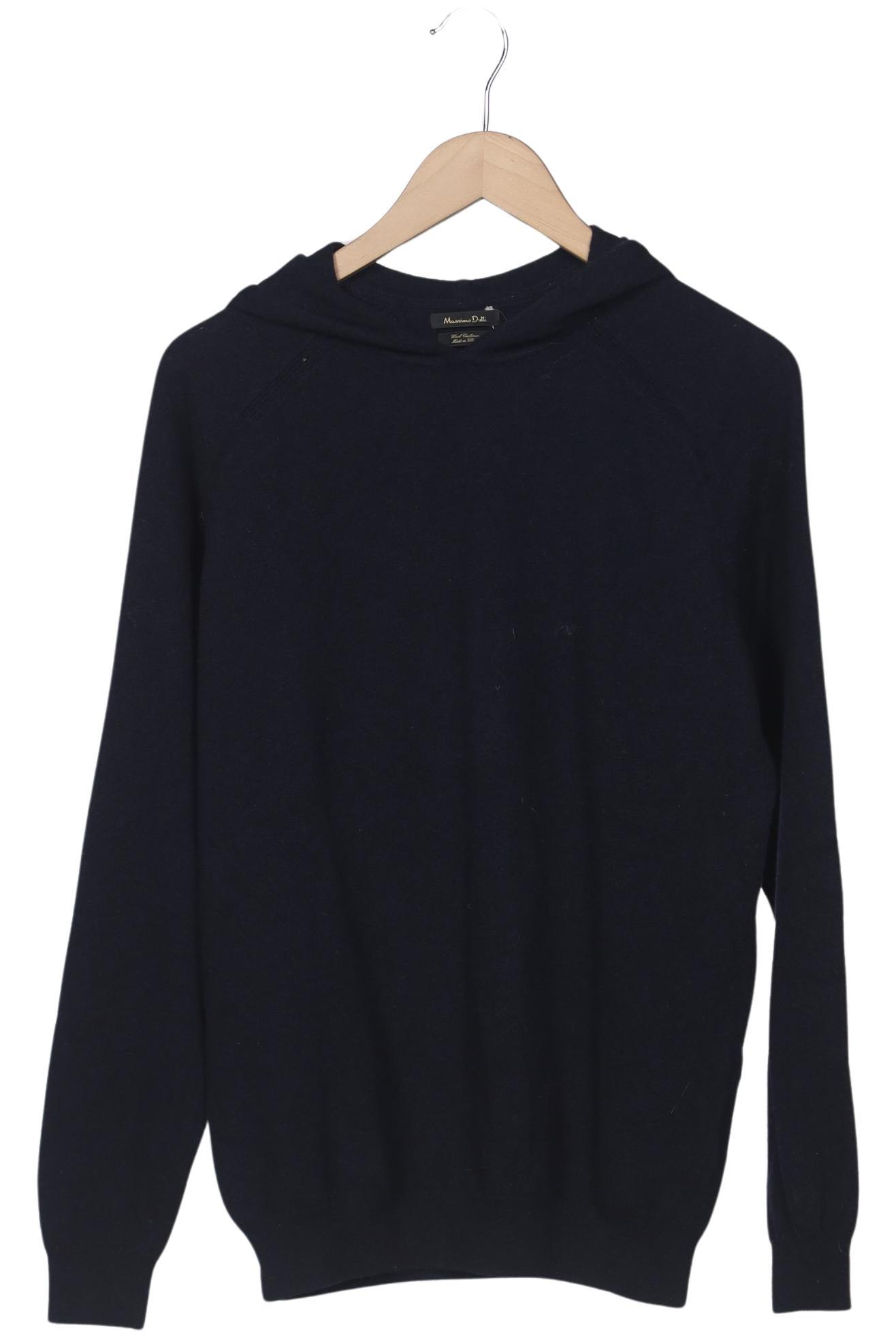 

Massimo Dutti Herren Kapuzenpullover, marineblau, Gr. 54