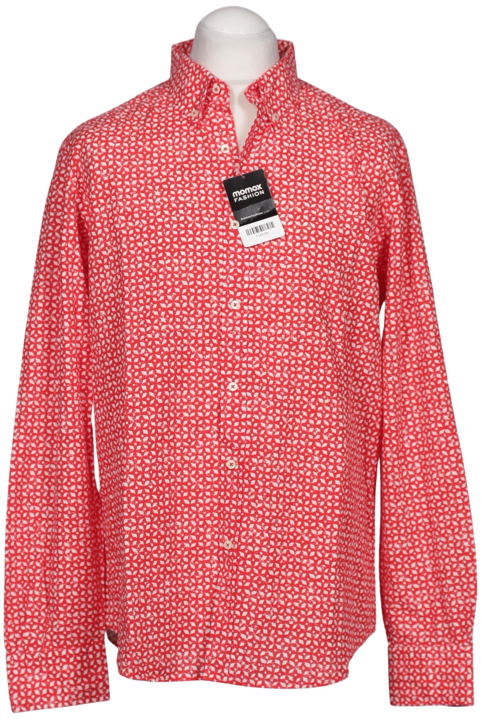 

Massimo Dutti Herren Hemd, rot, Gr. 54
