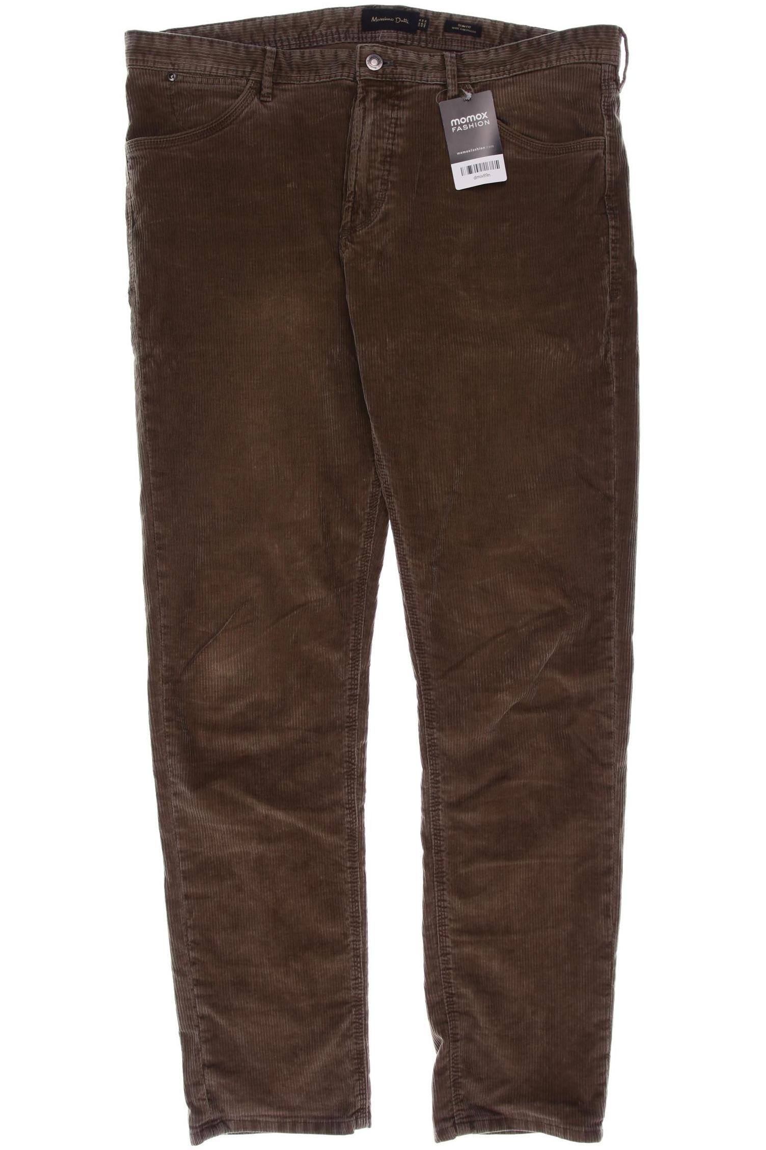 

Massimo Dutti Herren Stoffhose, braun, Gr. 36