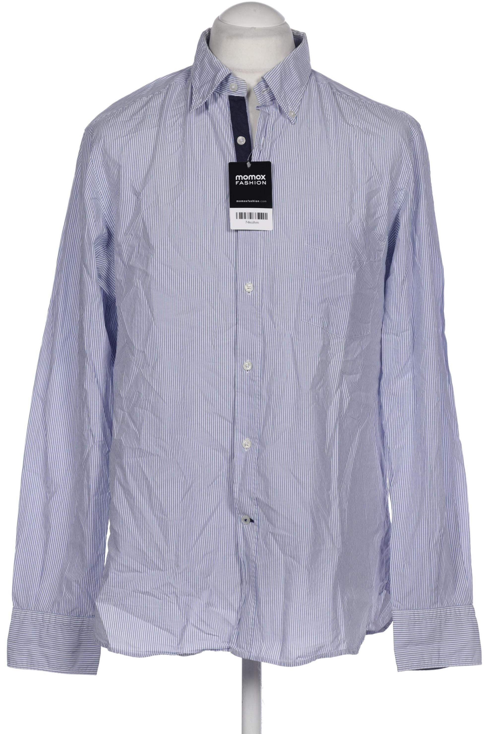 

Massimo Dutti Herren Hemd, blau, Gr. 54