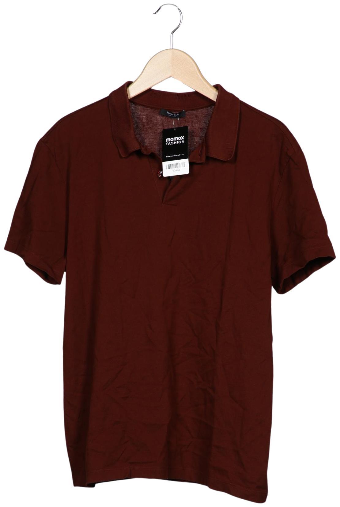 

Massimo Dutti Herren Poloshirt, braun, Gr. 52