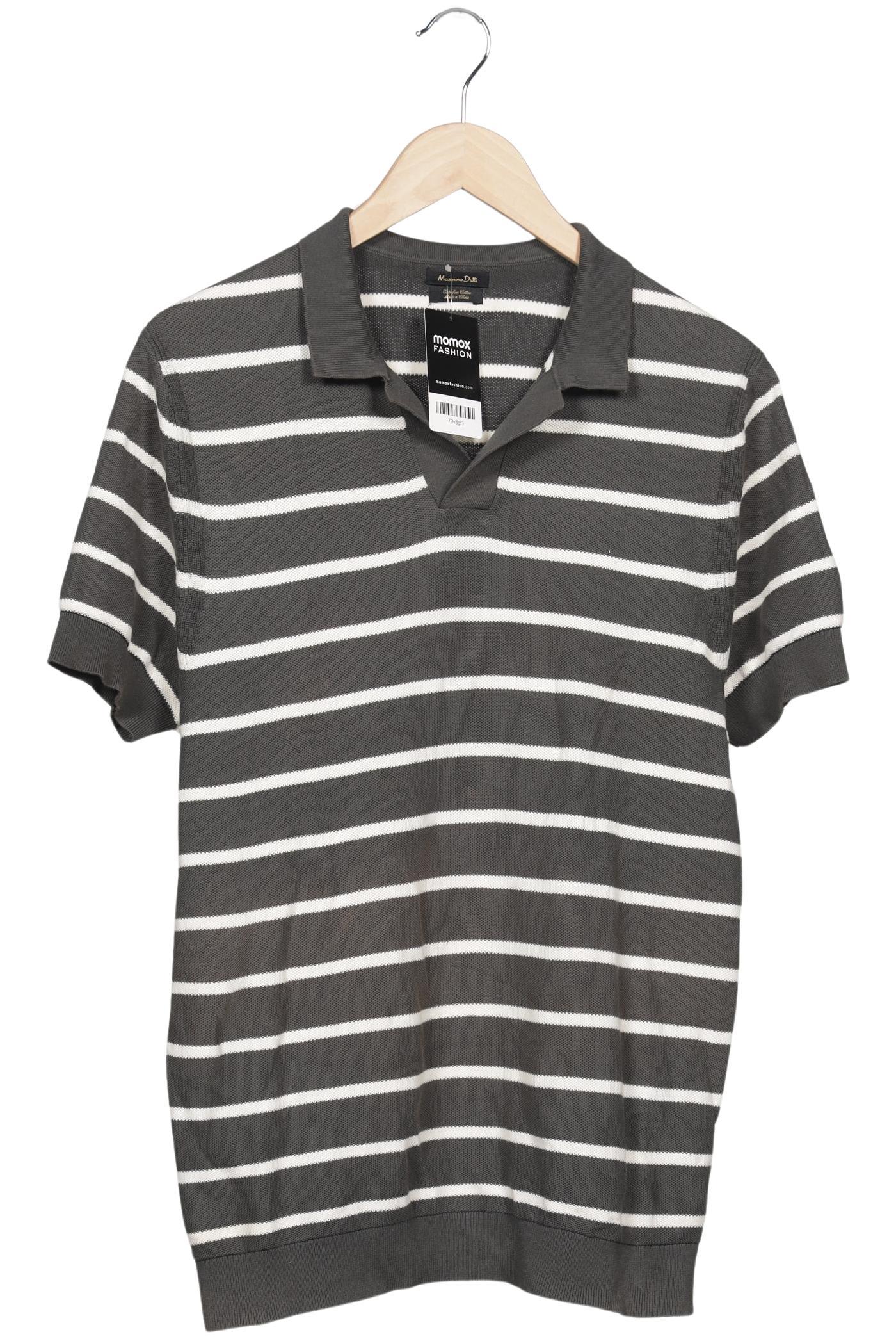 Thumbnail - Massimo Dutti Herren Poloshirt, mehrfarbig, Gr. 52