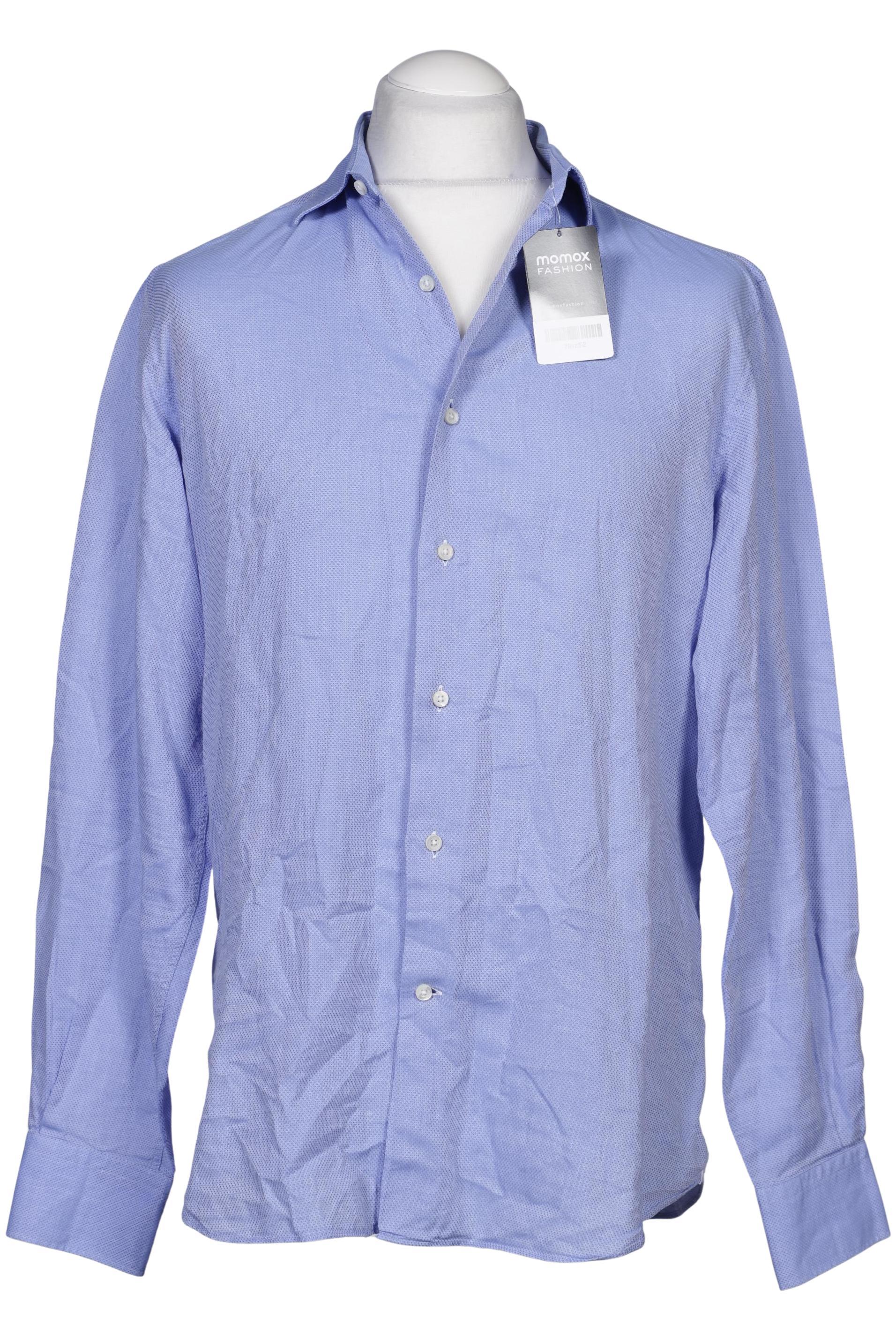 

Massimo Dutti Herren Hemd, blau, Gr. 52