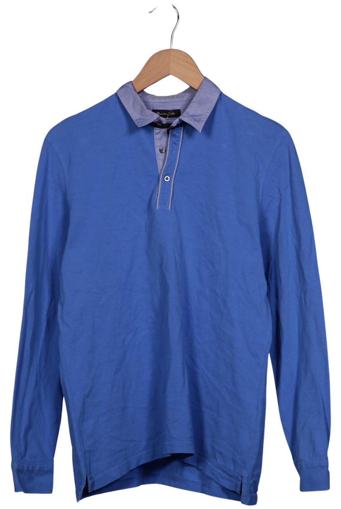 

Massimo Dutti Herren Hemd, blau, Gr. 52