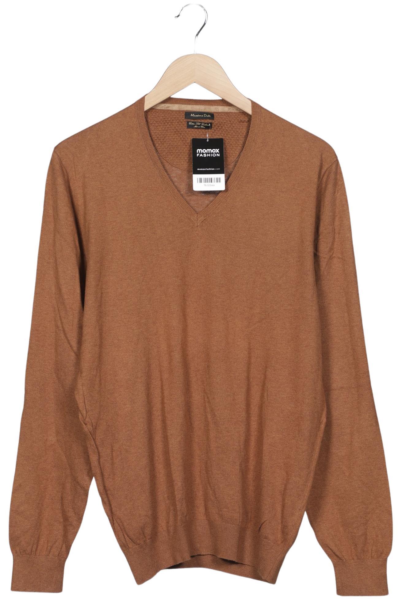 

Massimo Dutti Herren Pullover, braun, Gr. 54