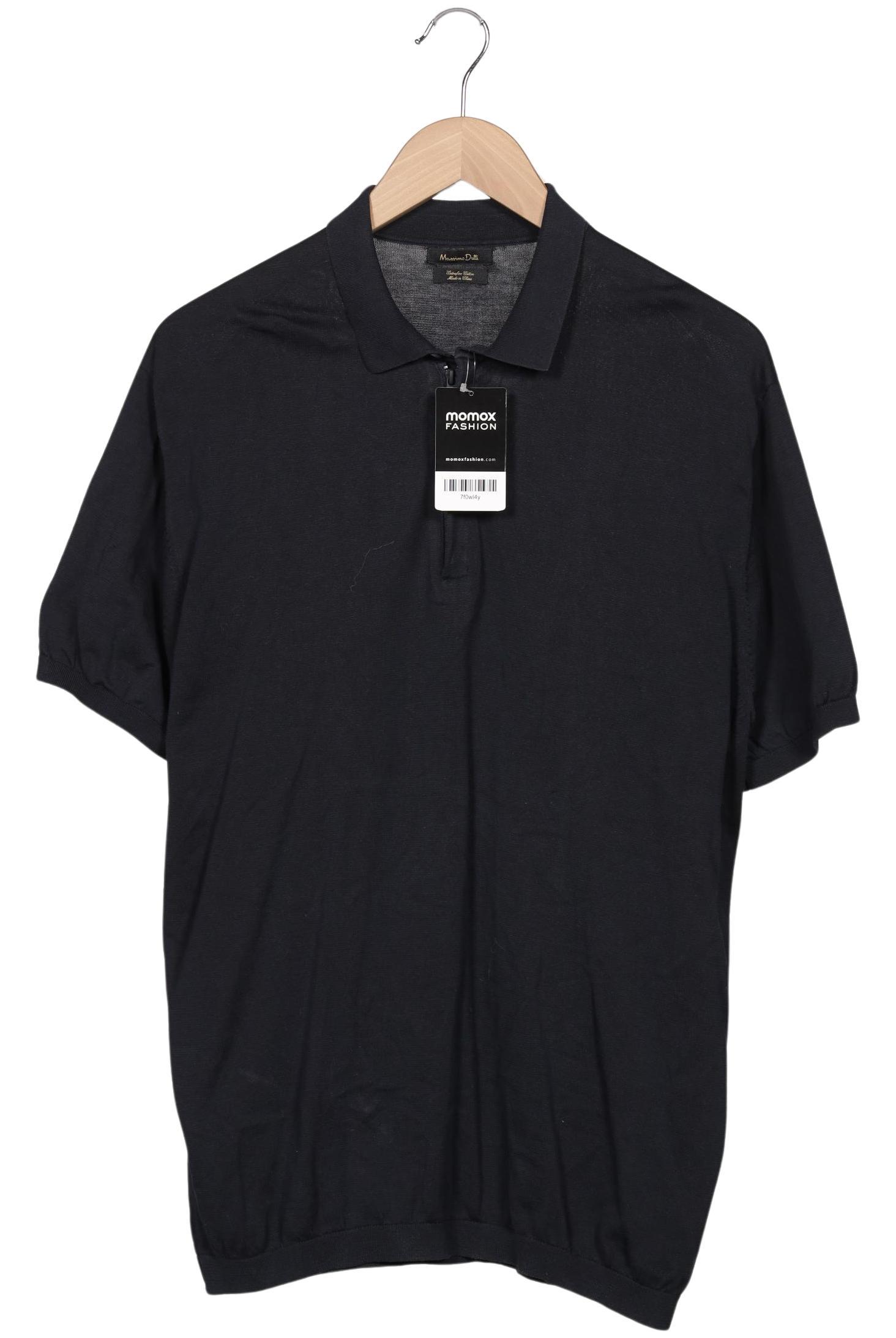 

Massimo Dutti Herren Poloshirt, marineblau, Gr. 54