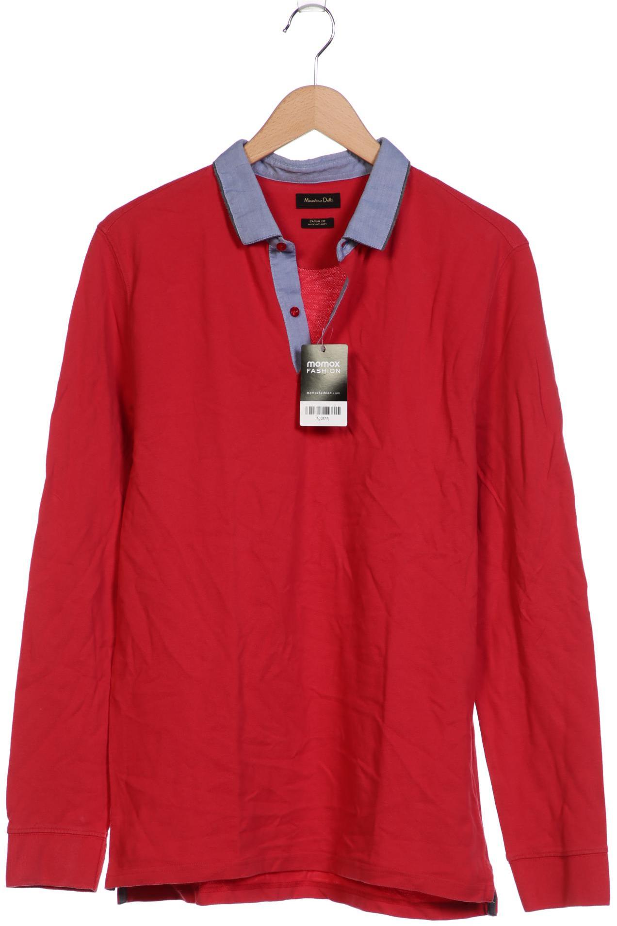 

Massimo Dutti Herren Poloshirt, rot, Gr. 54
