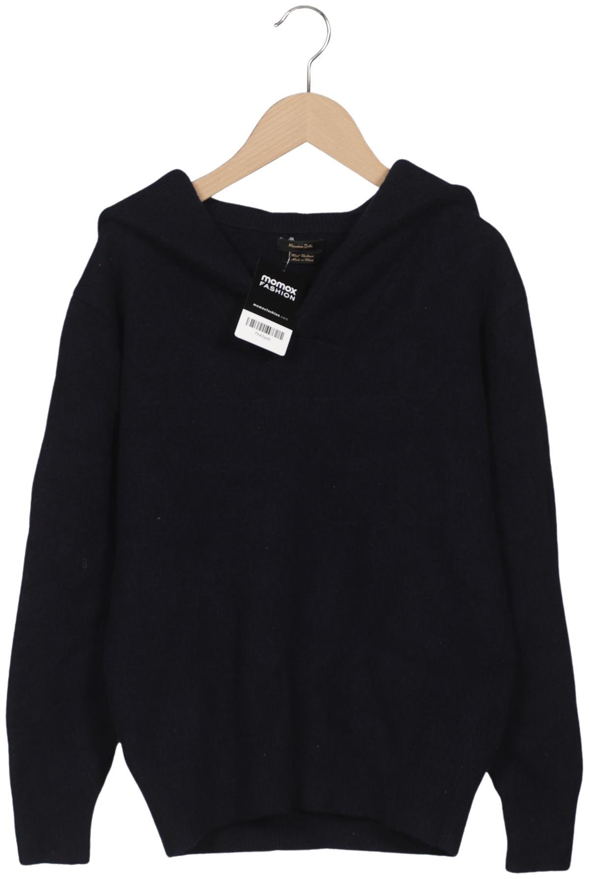 

Massimo Dutti Herren Pullover, marineblau, Gr. 48