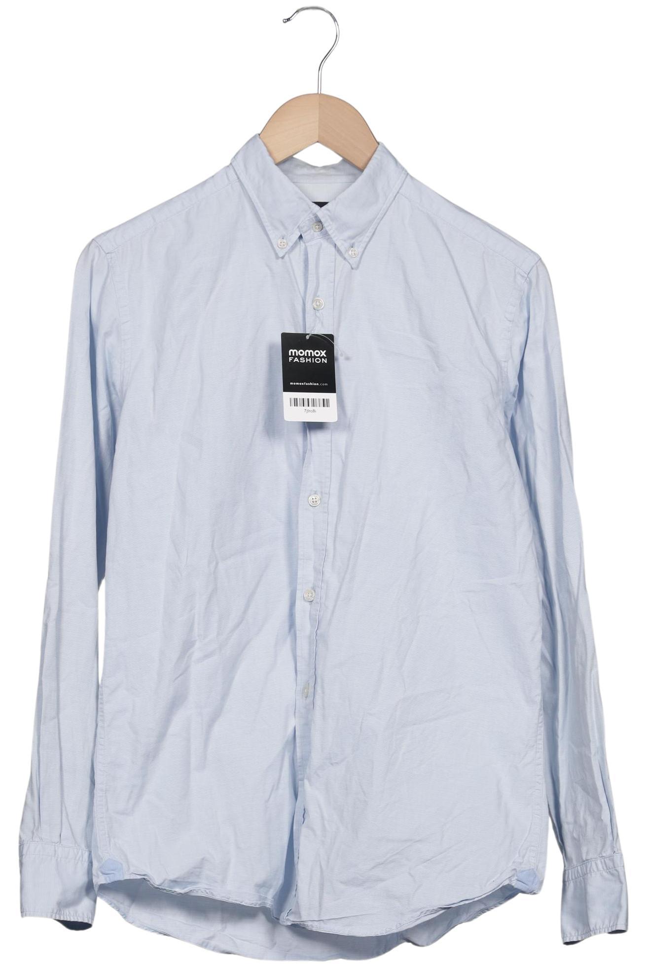 

Massimo Dutti Herren Hemd, hellblau, Gr. 46