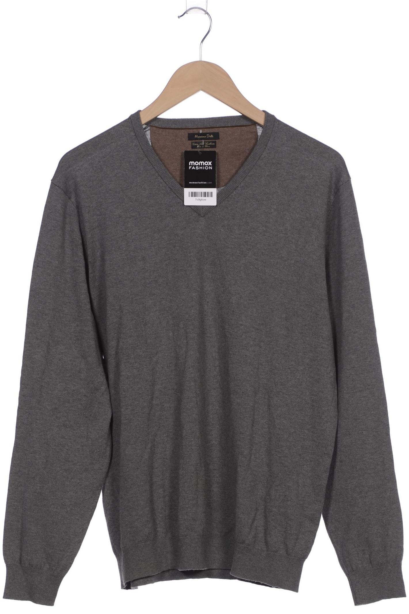 

Massimo Dutti Herren Pullover, grau, Gr. 52