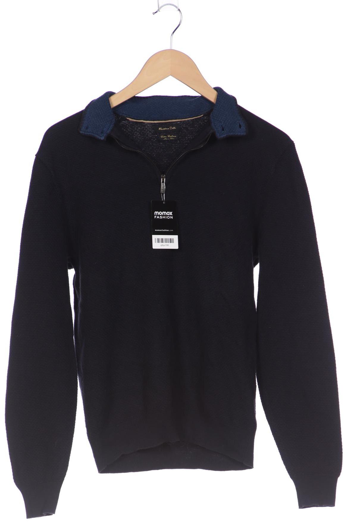 

Massimo Dutti Herren Pullover, marineblau, Gr. 52