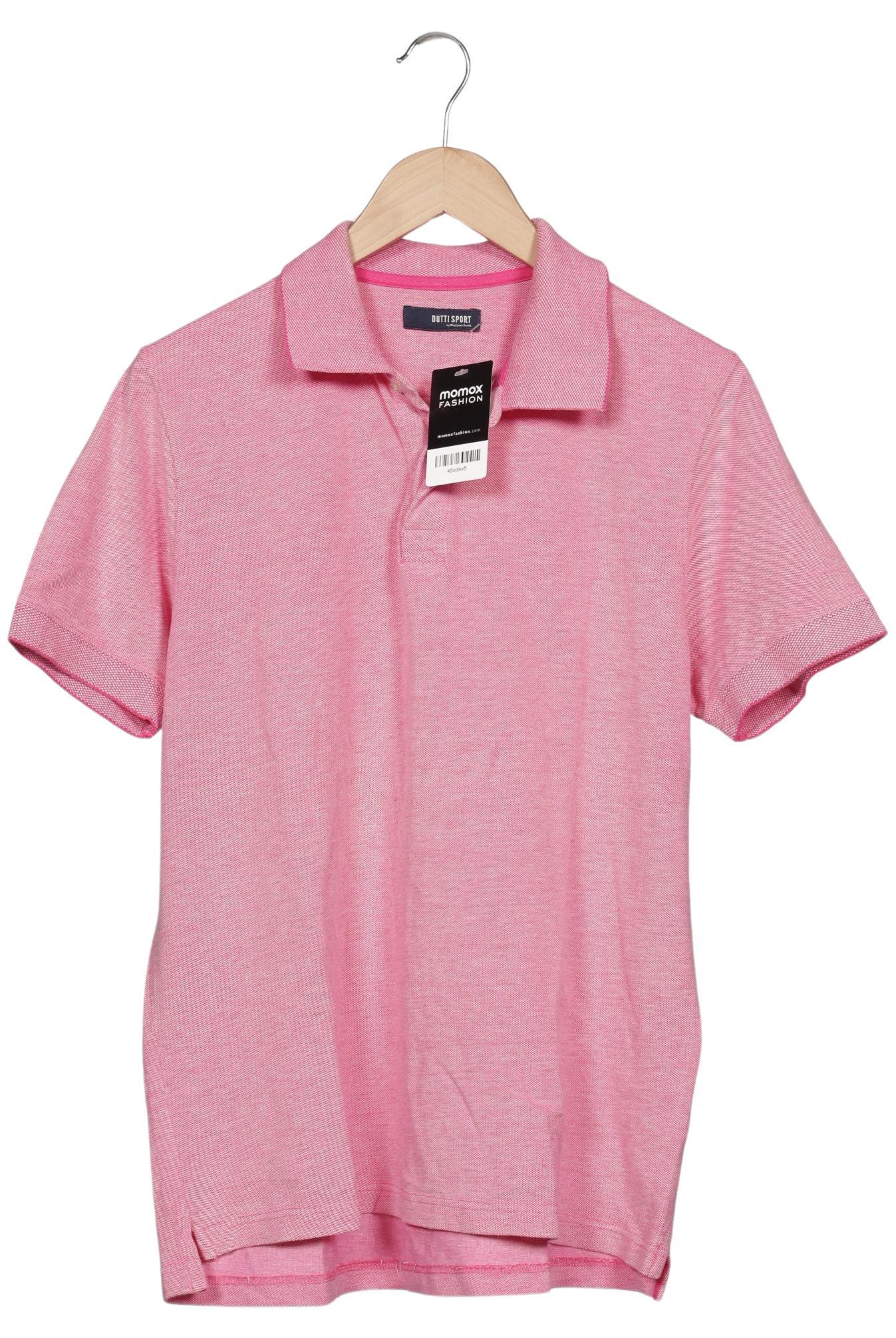 Thumbnail - Massimo Dutti Herren Poloshirt, pink, Gr. 54