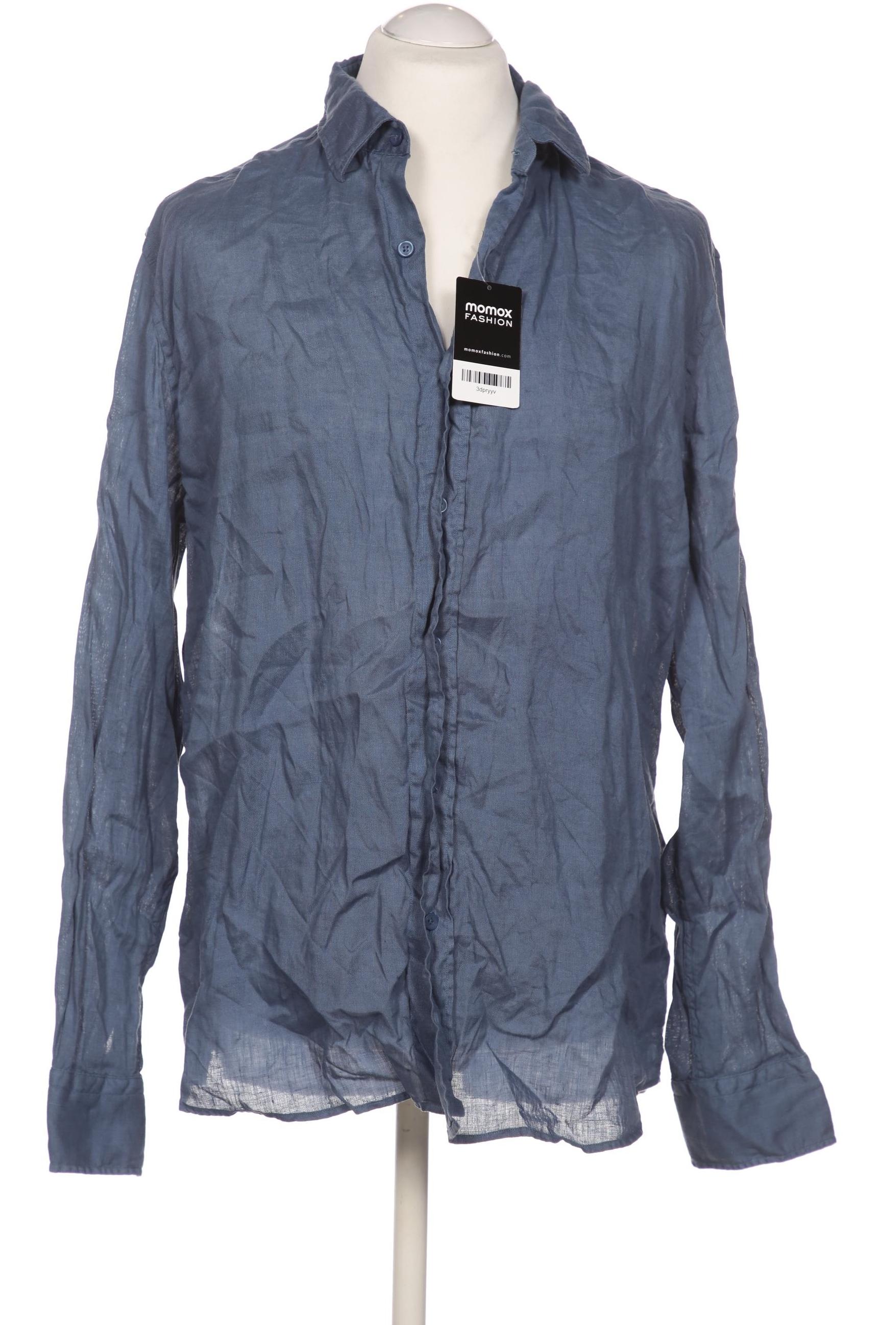 

Massimo Dutti Herren Hemd, blau, Gr. 54