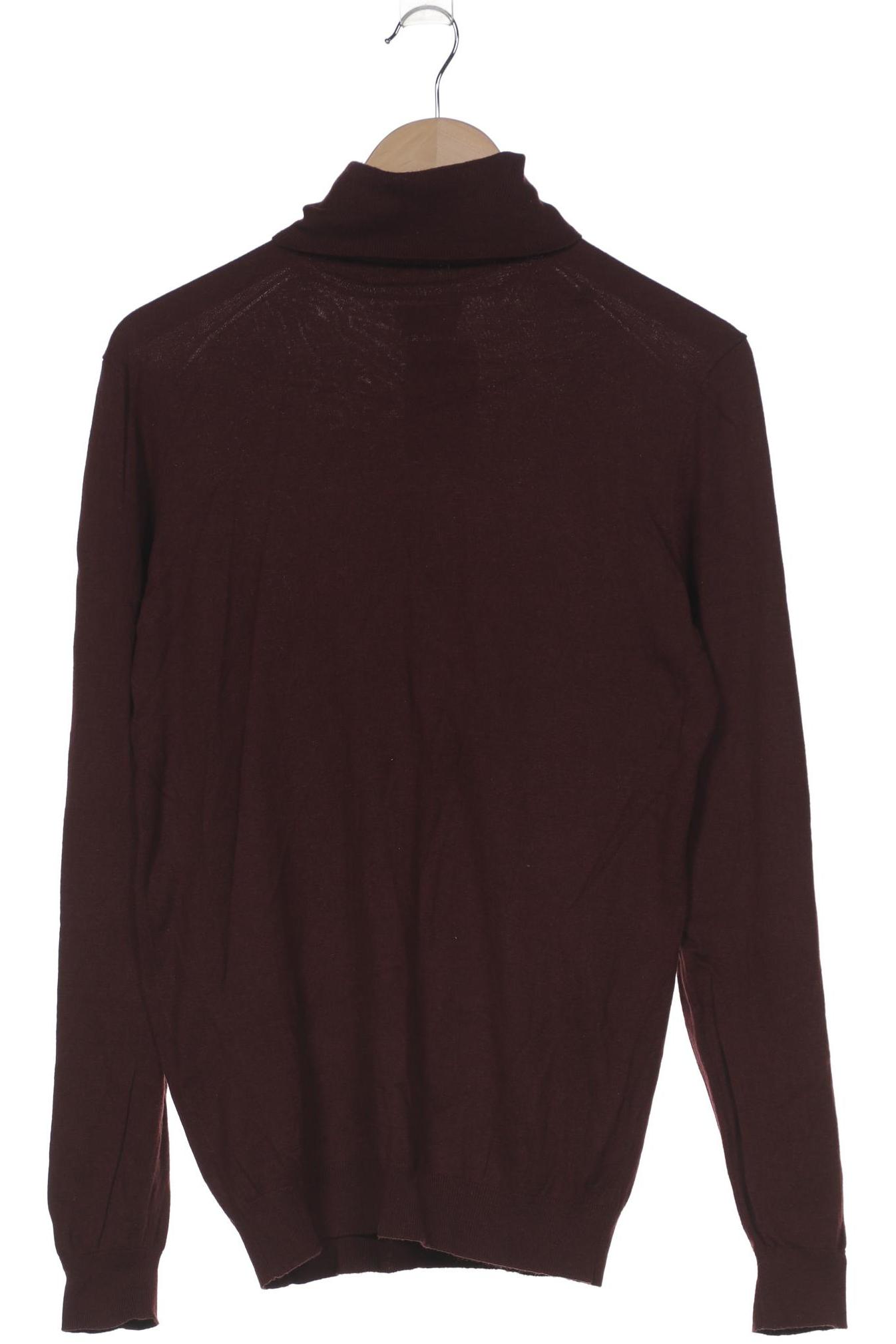 

Massimo Dutti Herren Pullover, bordeaux, Gr. 48