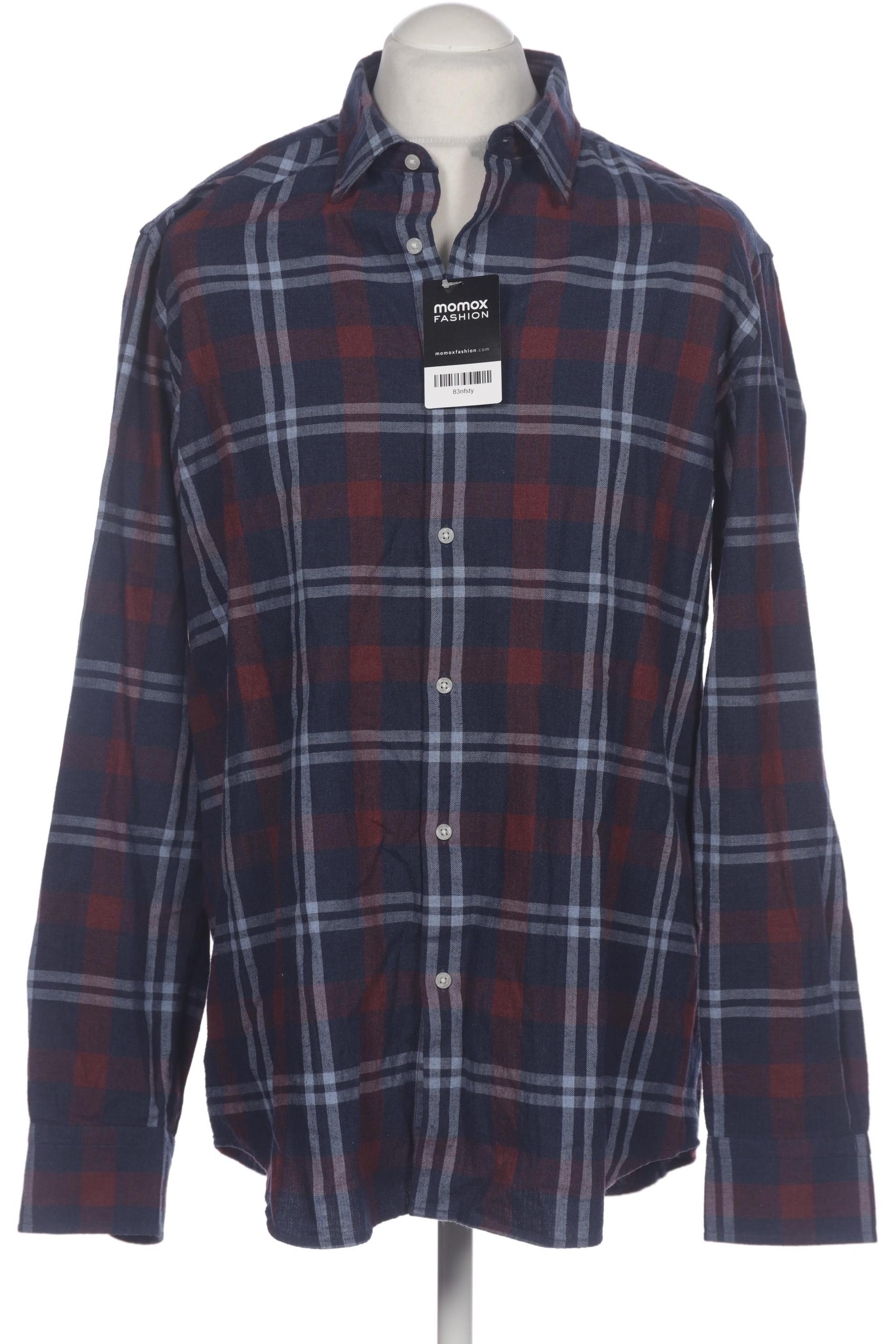 

Massimo Dutti Herren Hemd, marineblau, Gr. 54