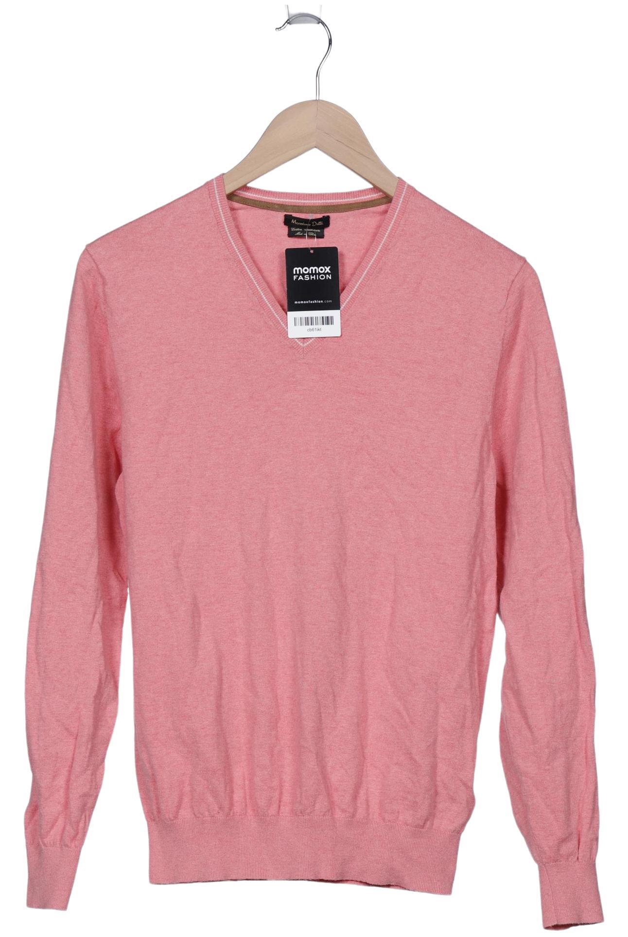 

Massimo Dutti Herren Pullover, pink, Gr. 48
