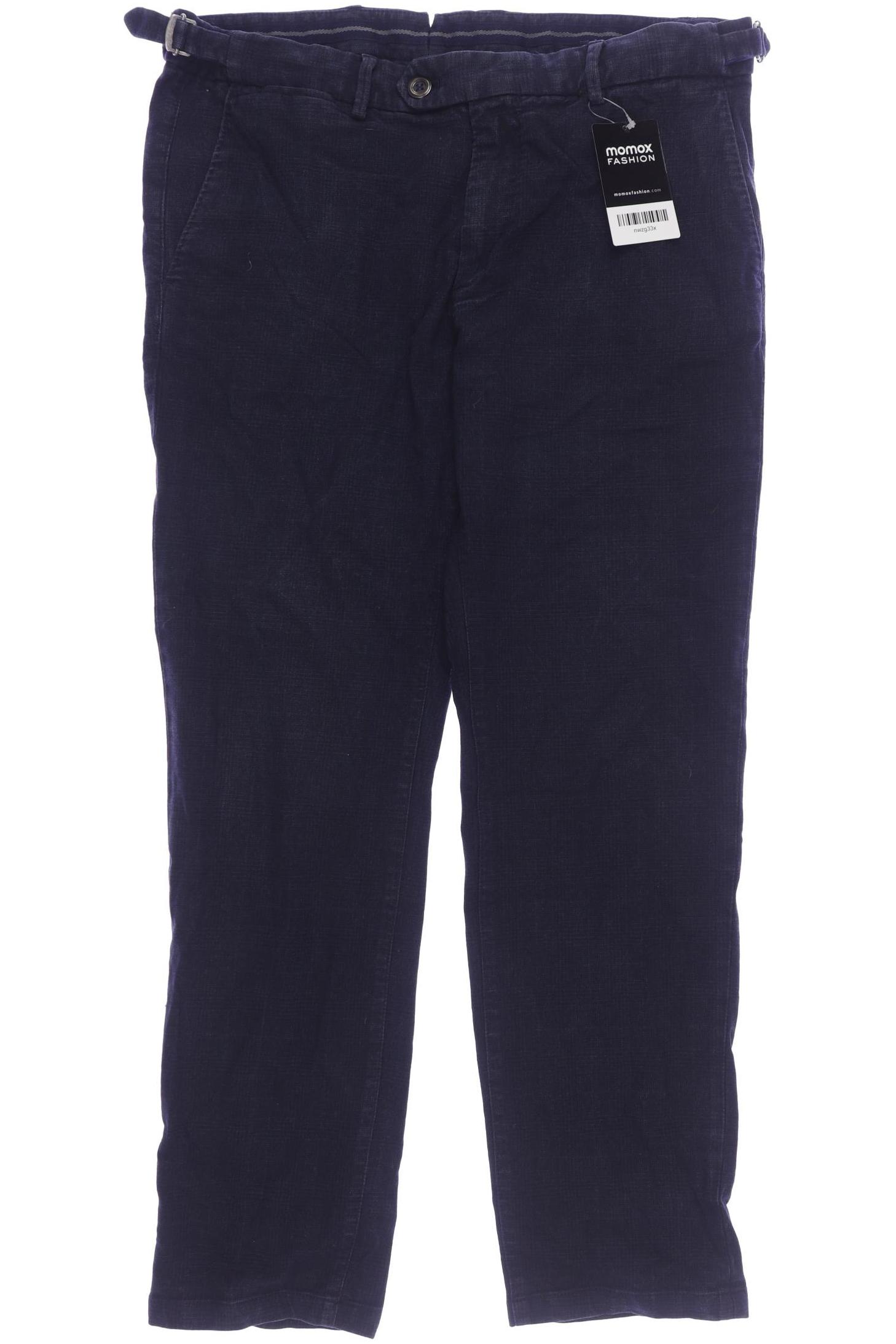 

Massimo Dutti Herren Stoffhose, marineblau, Gr. 0