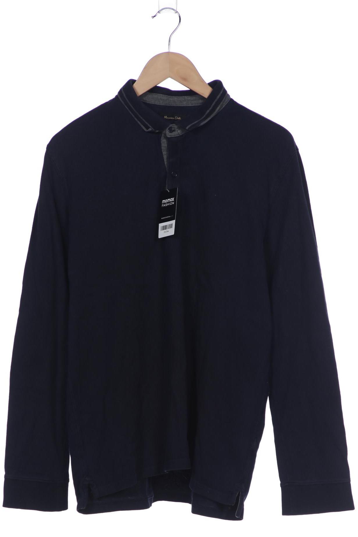 

Massimo Dutti Herren Poloshirt, marineblau, Gr. 56