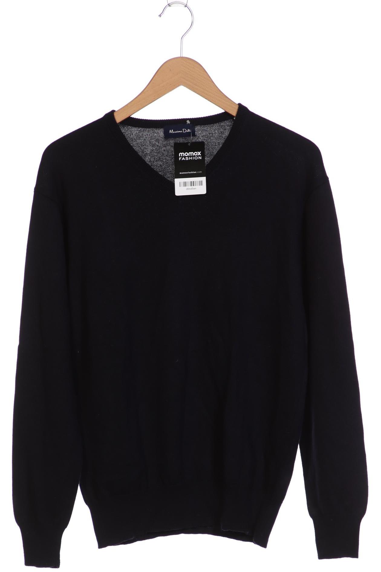 

Massimo Dutti Herren Pullover, marineblau, Gr. 52
