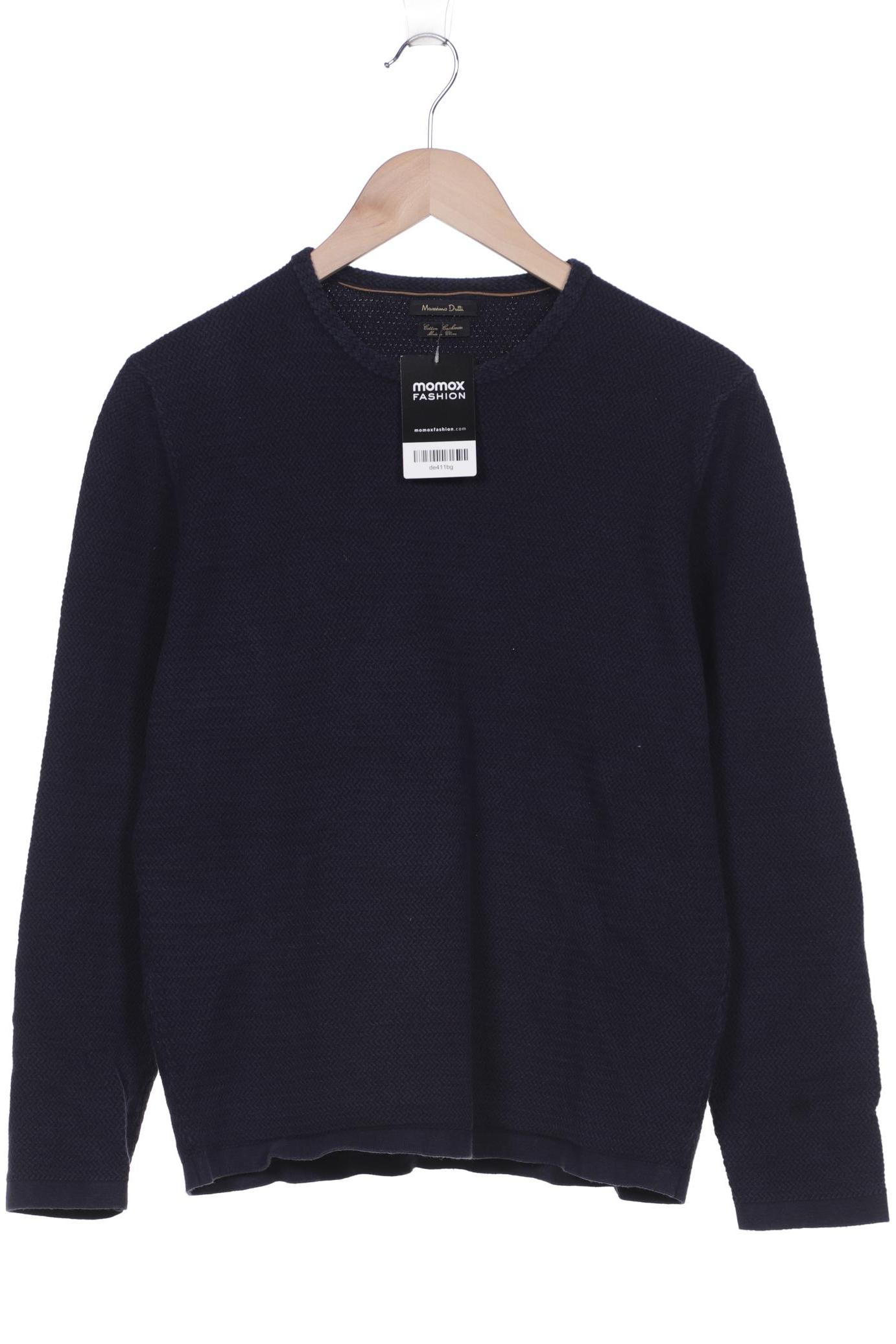

Massimo Dutti Herren Pullover, marineblau