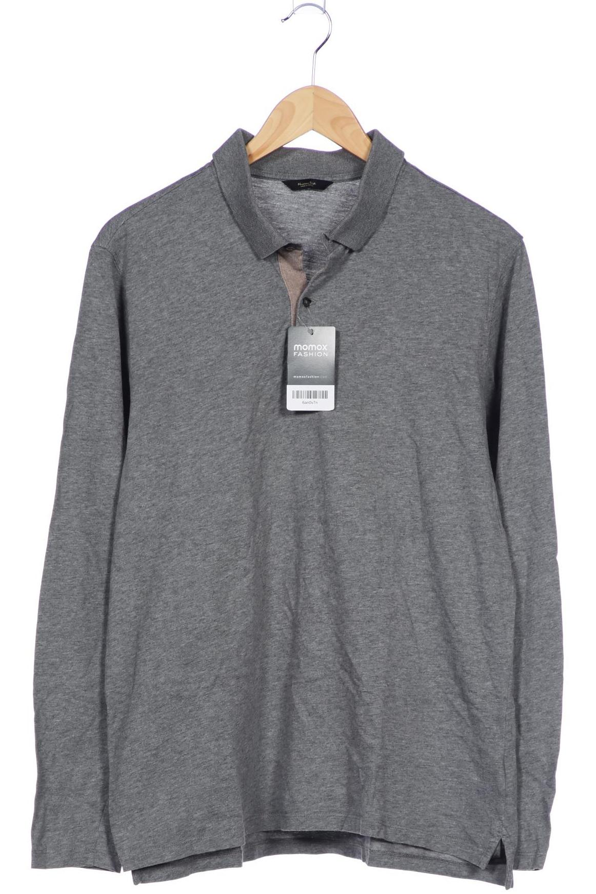 

Massimo Dutti Herren Poloshirt, grau, Gr. 54
