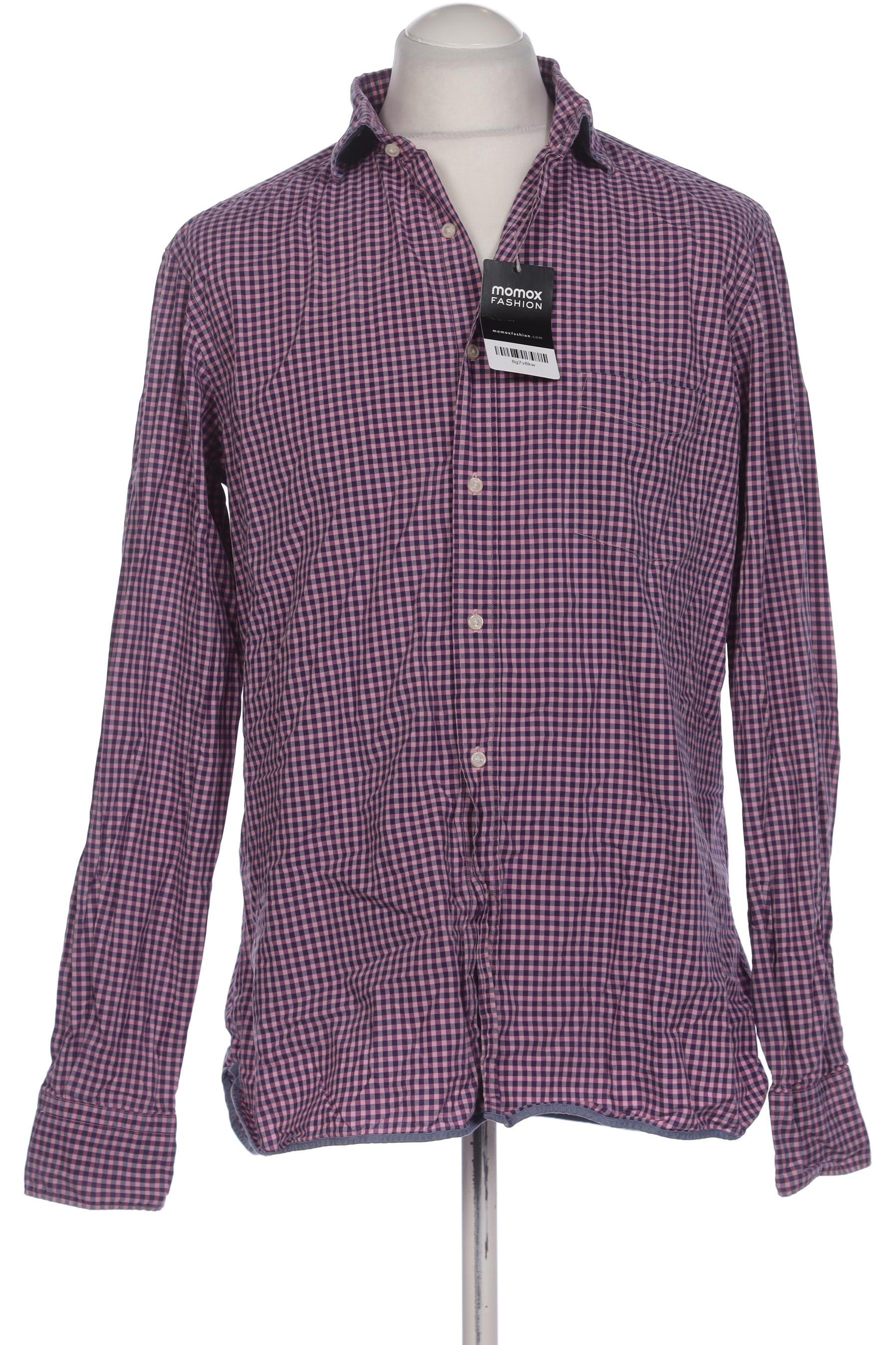 

Massimo Dutti Herren Hemd, flieder, Gr. 54