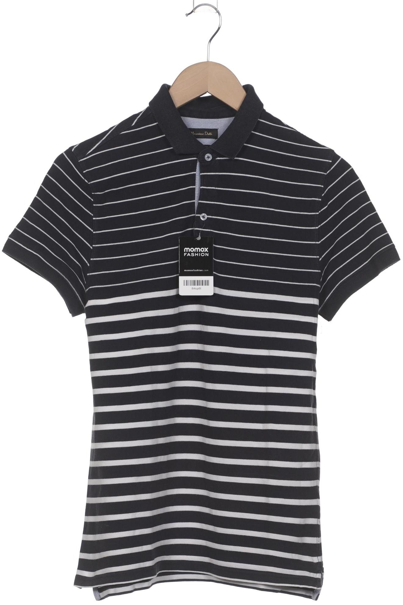 

Massimo Dutti Herren Poloshirt, marineblau, Gr. 48