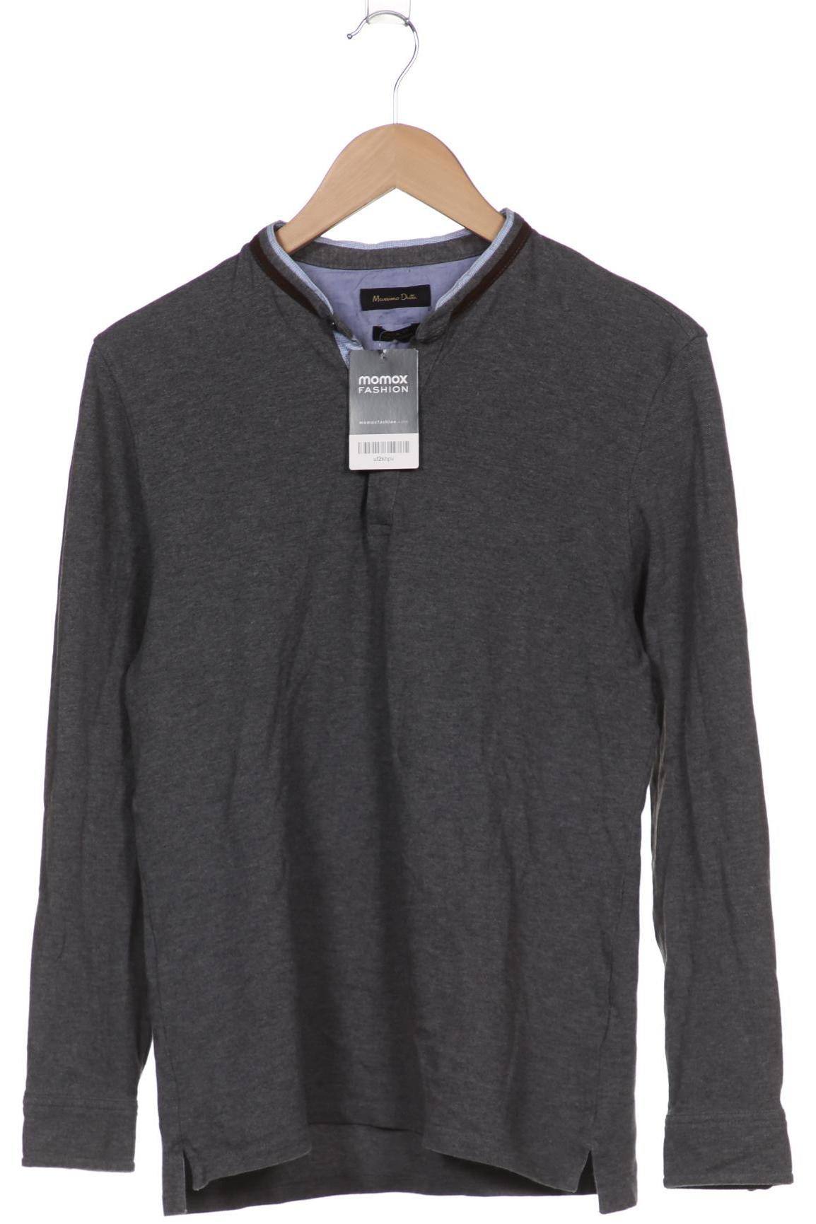 

Massimo Dutti Herren Poloshirt, grau, Gr. 52