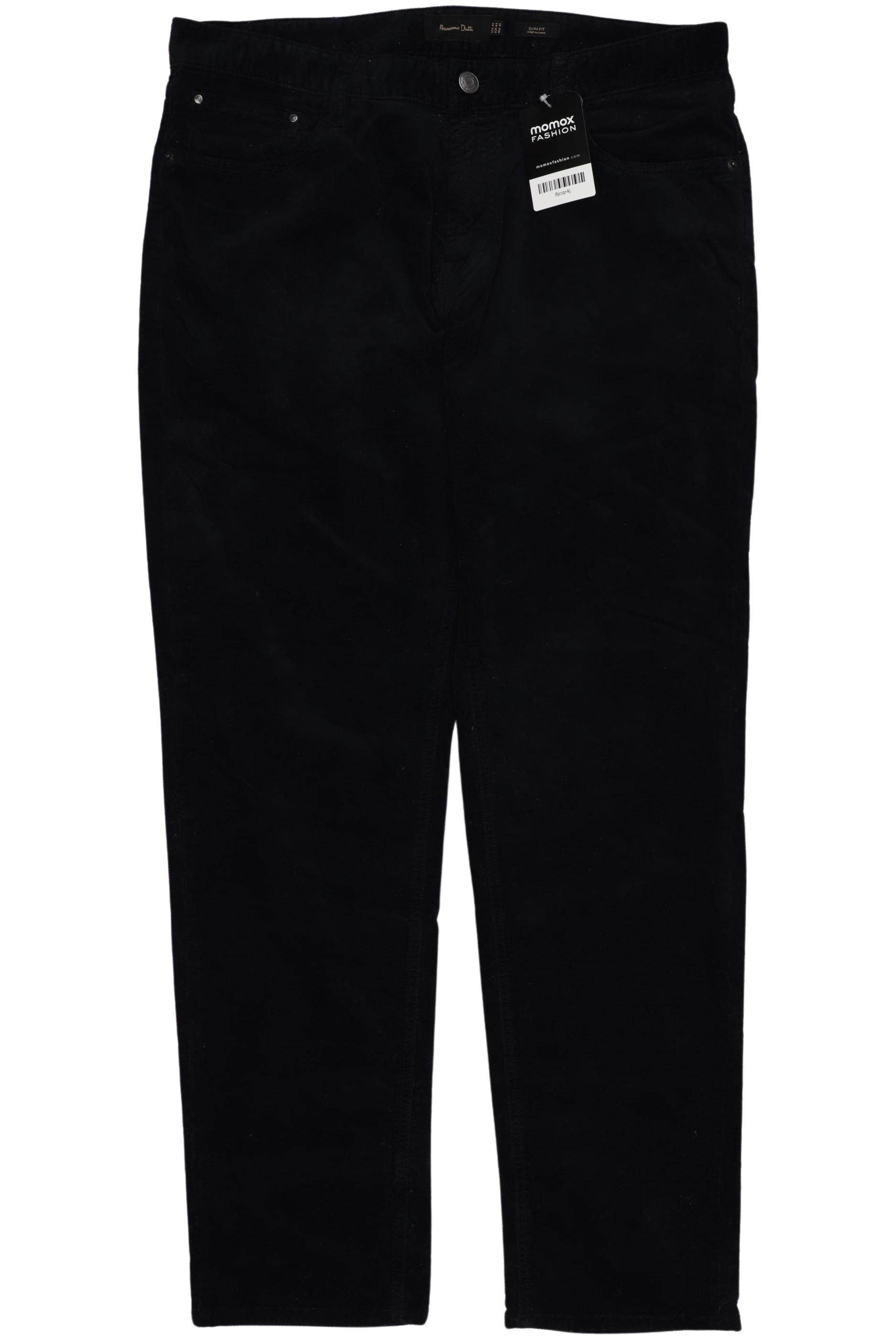 

Massimo Dutti Herren Stoffhose, marineblau, Gr. 50