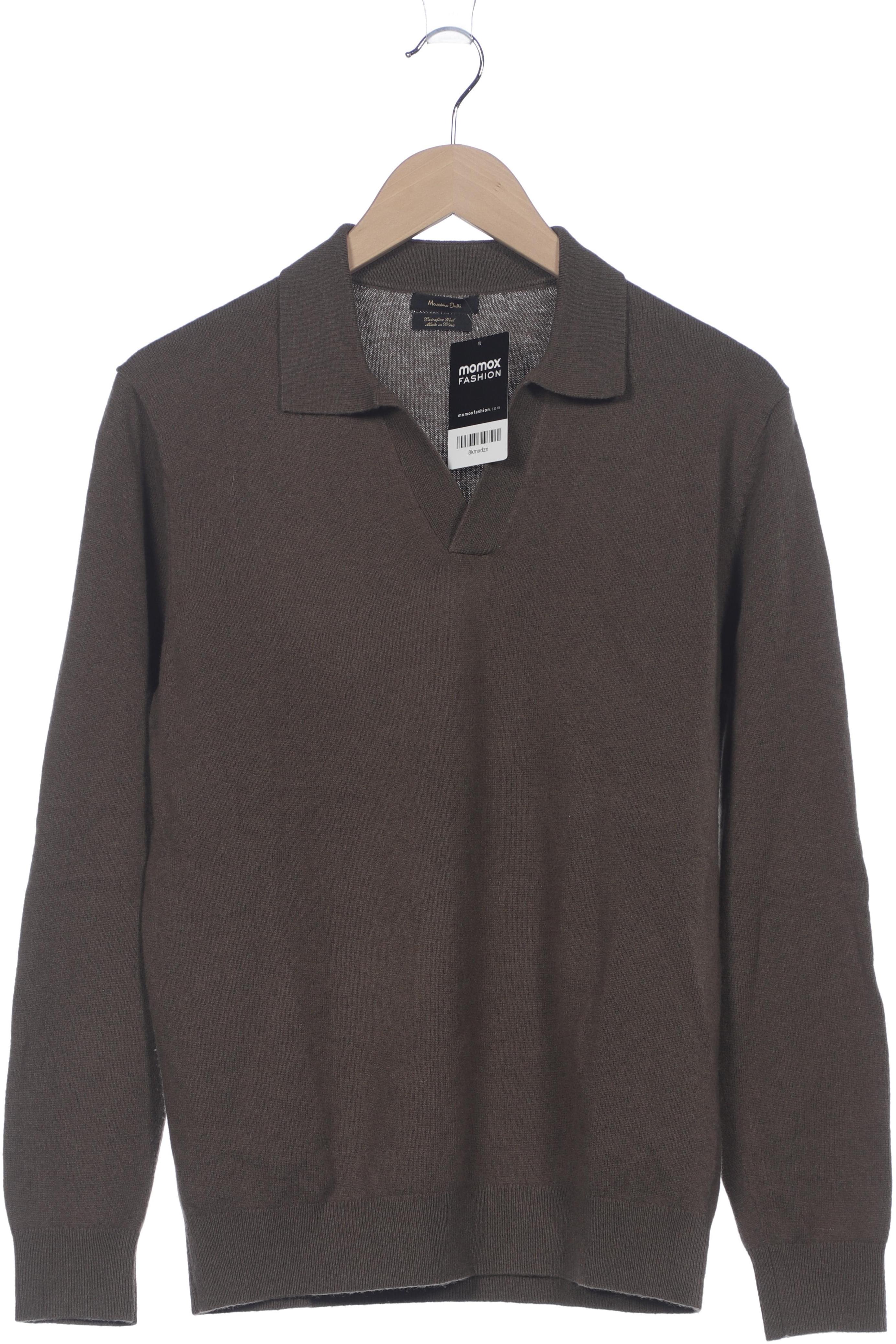 

Massimo Dutti Herren Pullover, braun, Gr. 48