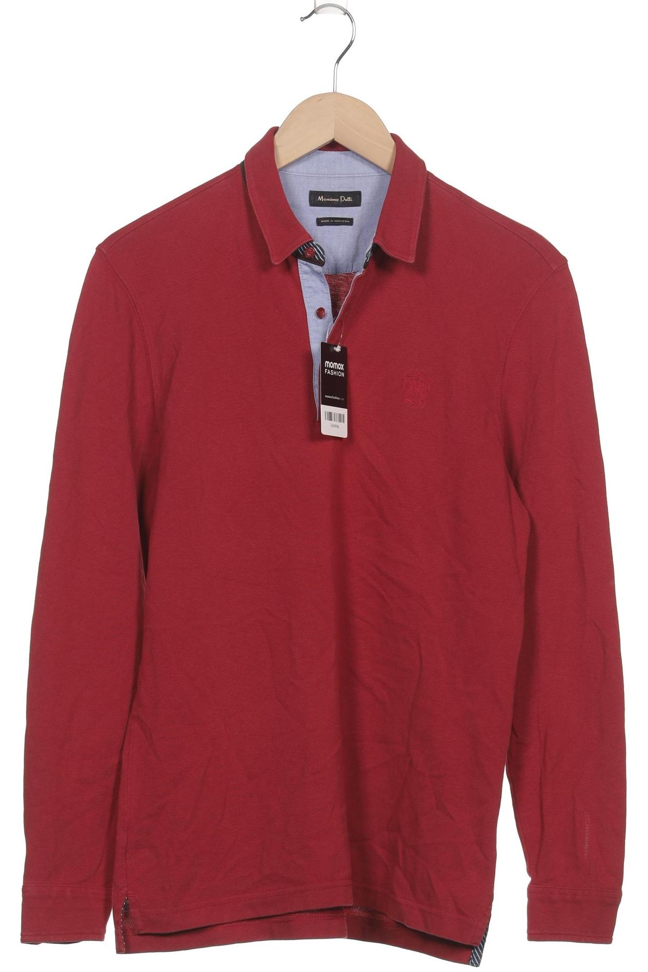 

Massimo Dutti Herren Poloshirt, rot, Gr. 52