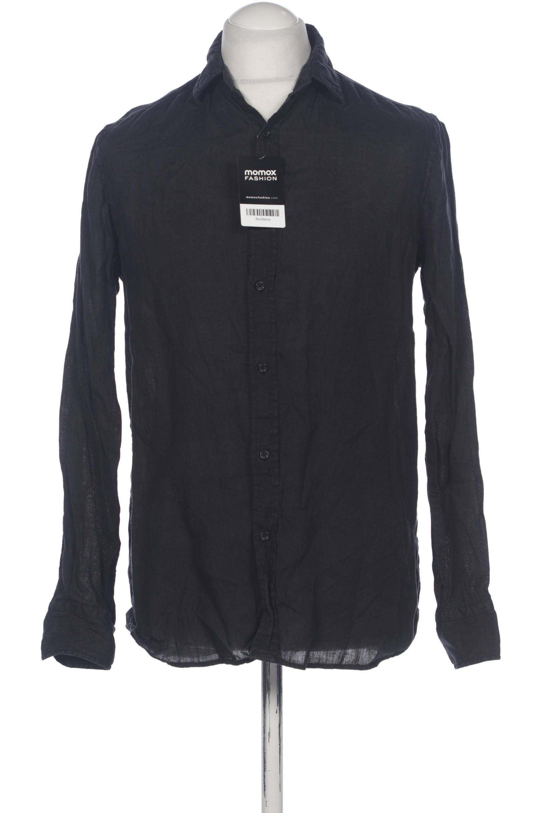 

Massimo Dutti Herren Hemd, schwarz, Gr. 48