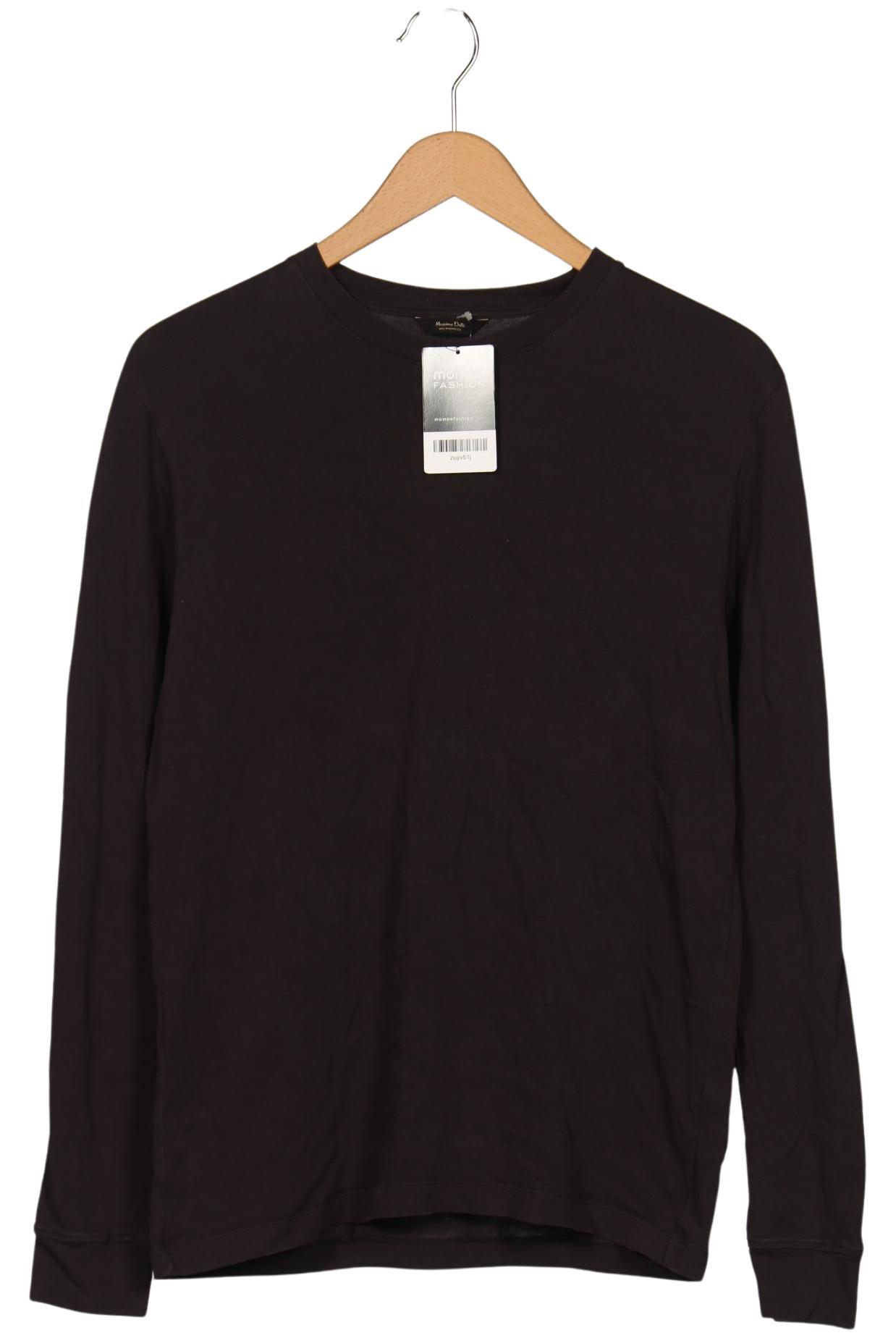 

Massimo Dutti Herren Langarmshirt, grau, Gr. 48