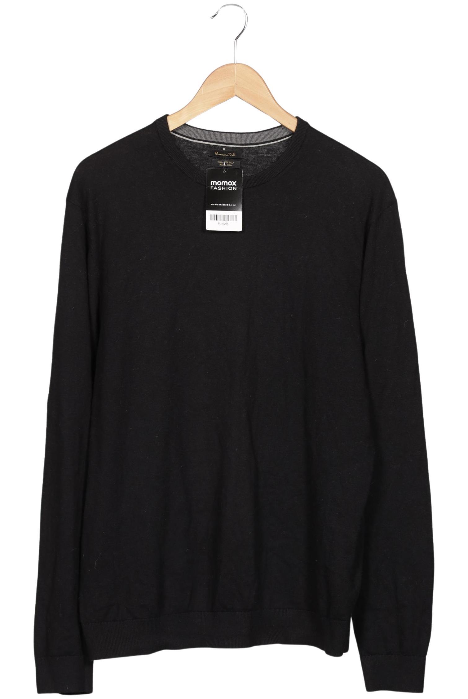 

Massimo Dutti Herren Pullover, schwarz, Gr. 54