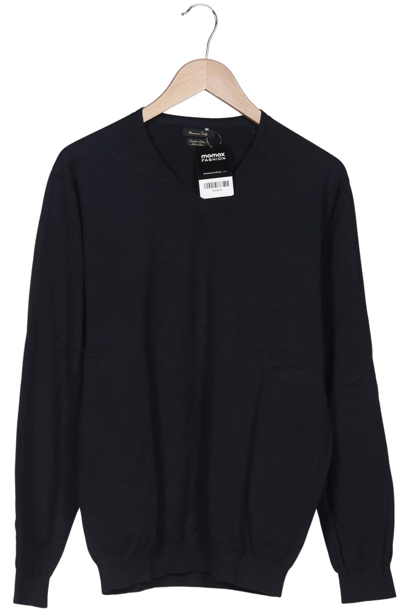 

Massimo Dutti Herren Pullover, marineblau, Gr. 54