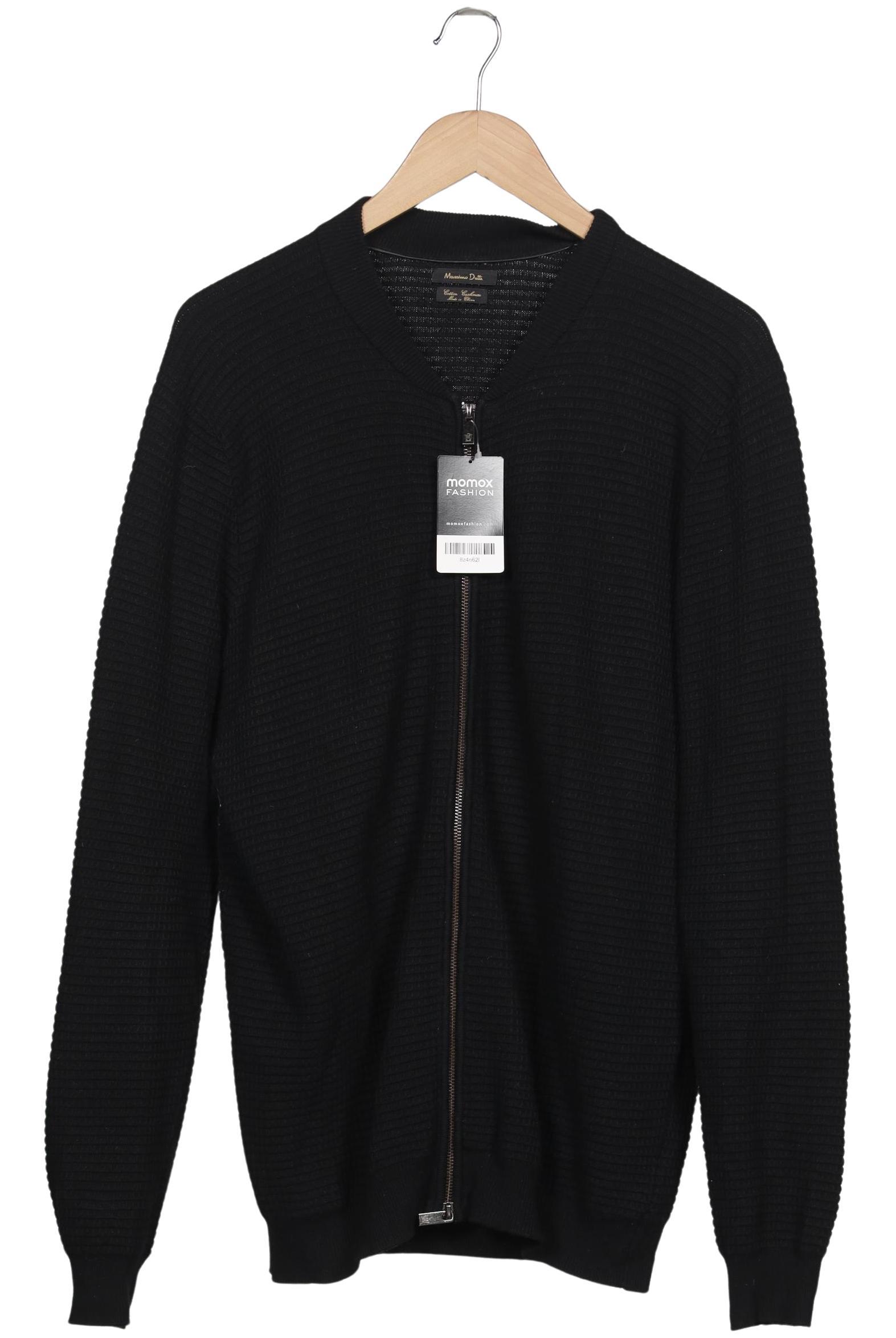 Thumbnail - Massimo Dutti Herren Strickjacke, schwarz, Gr. 54