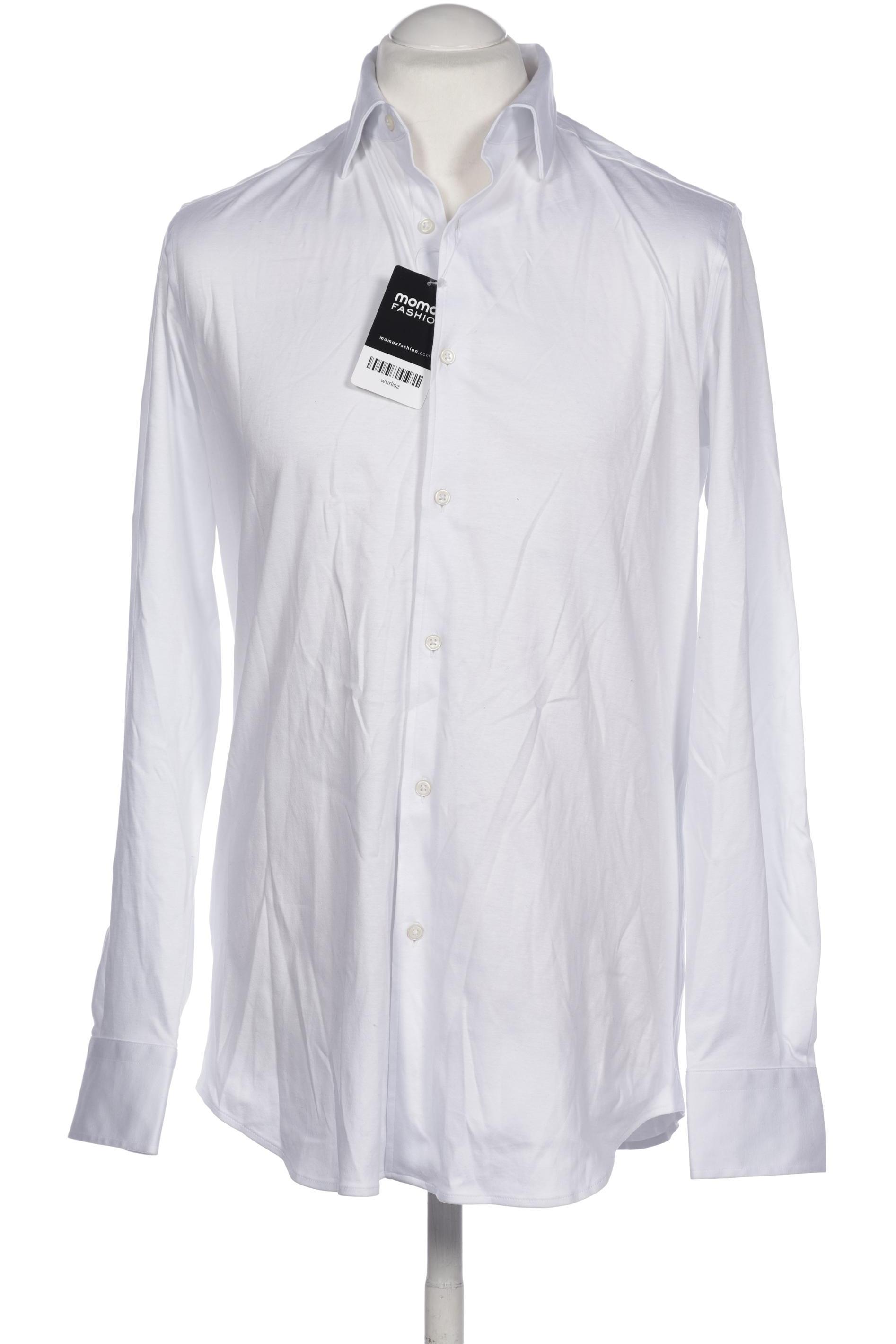 

Massimo Dutti Herren Hemd, weiß, Gr. 48