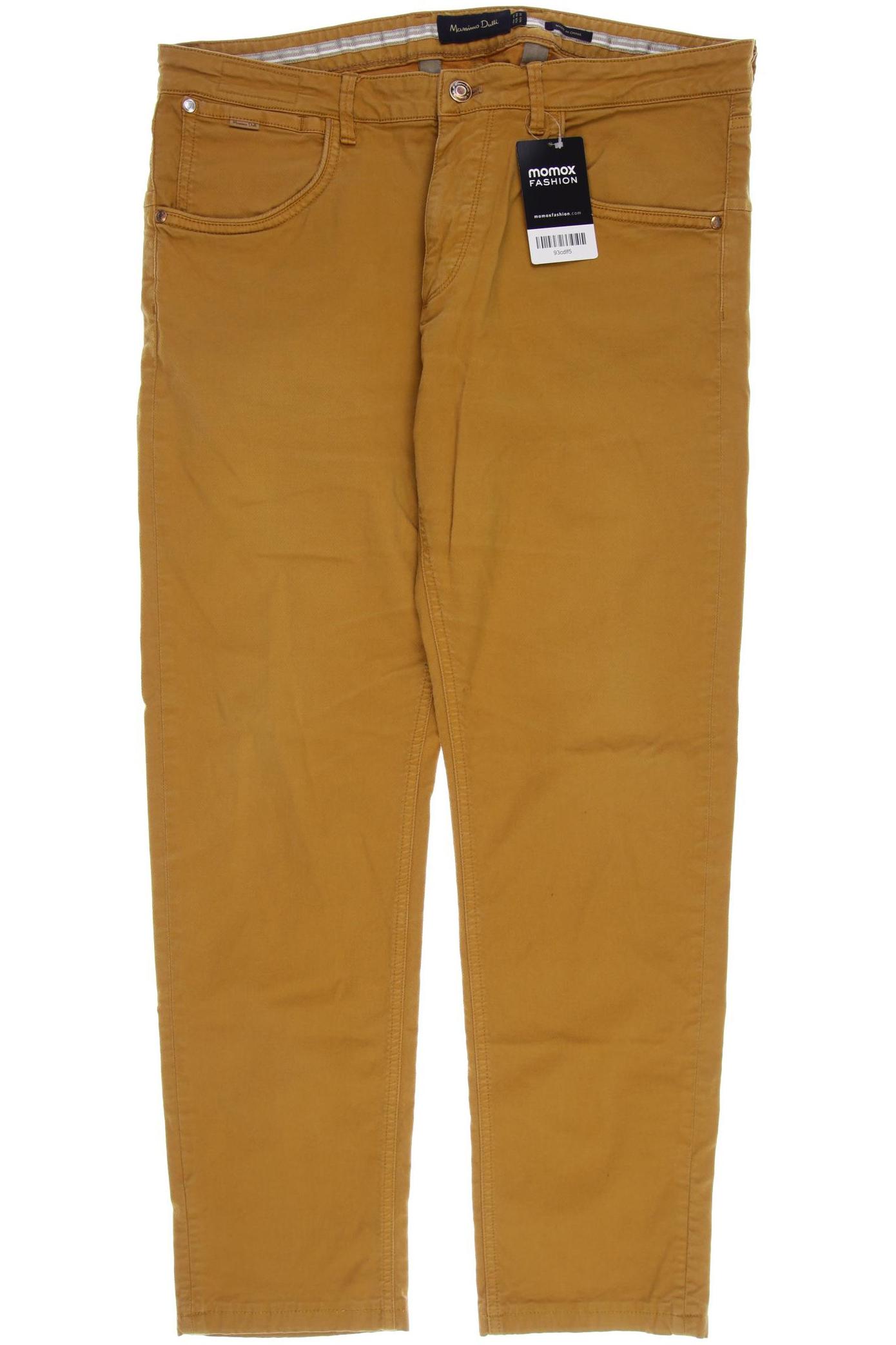 

Massimo Dutti Herren Stoffhose, orange, Gr. 32