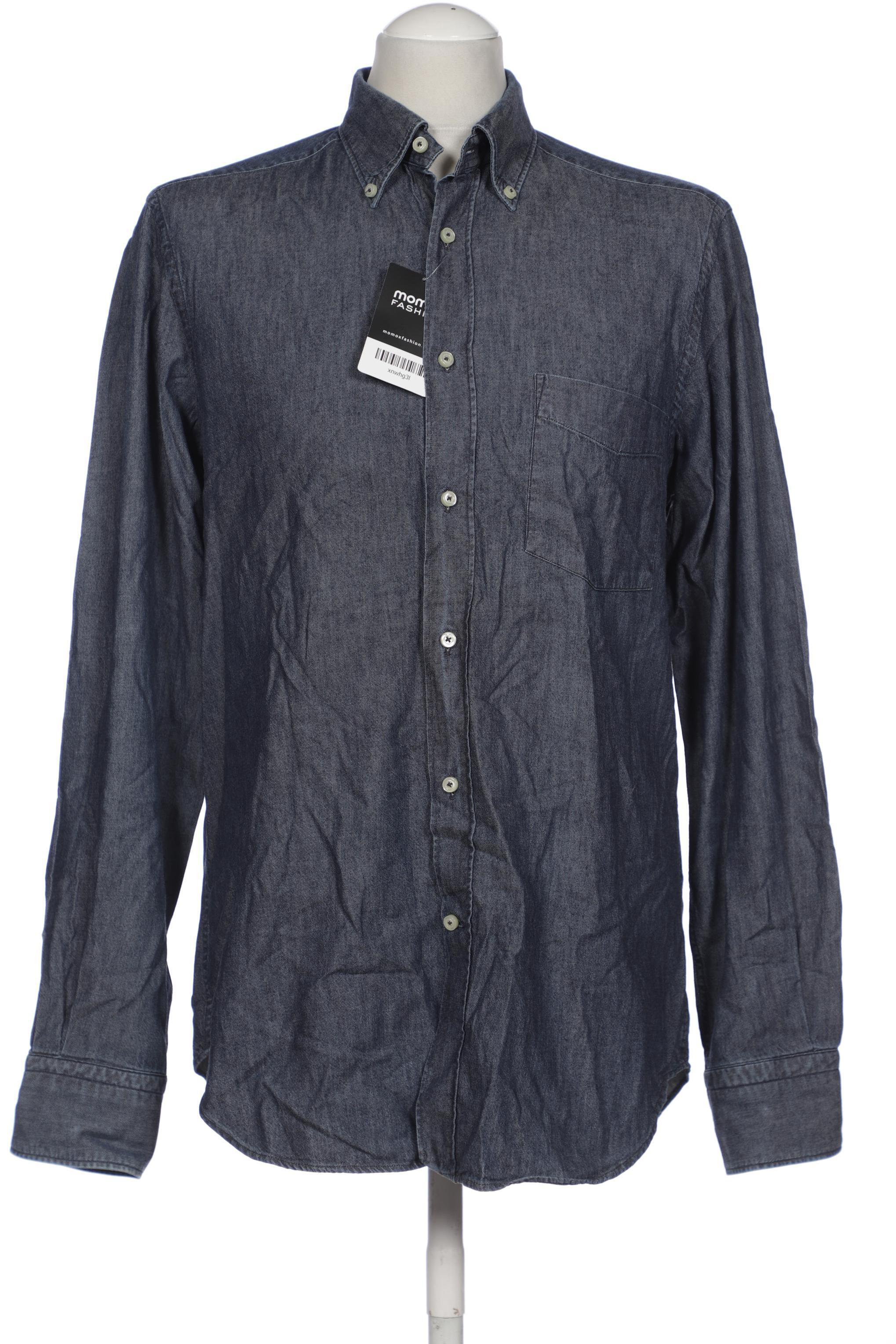 

Massimo Dutti Herren Hemd, marineblau