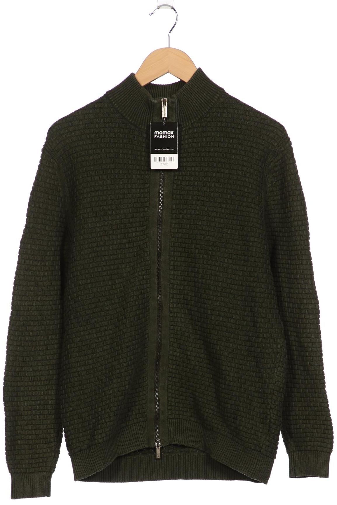 

Massimo Dutti Herren Strickjacke, grün, Gr. 52