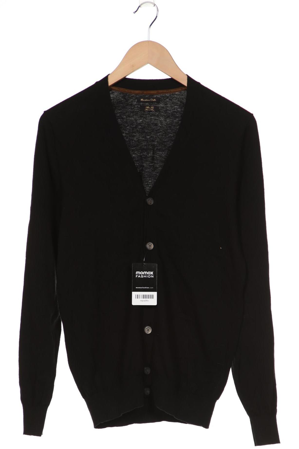 

Massimo Dutti Herren Strickjacke, schwarz