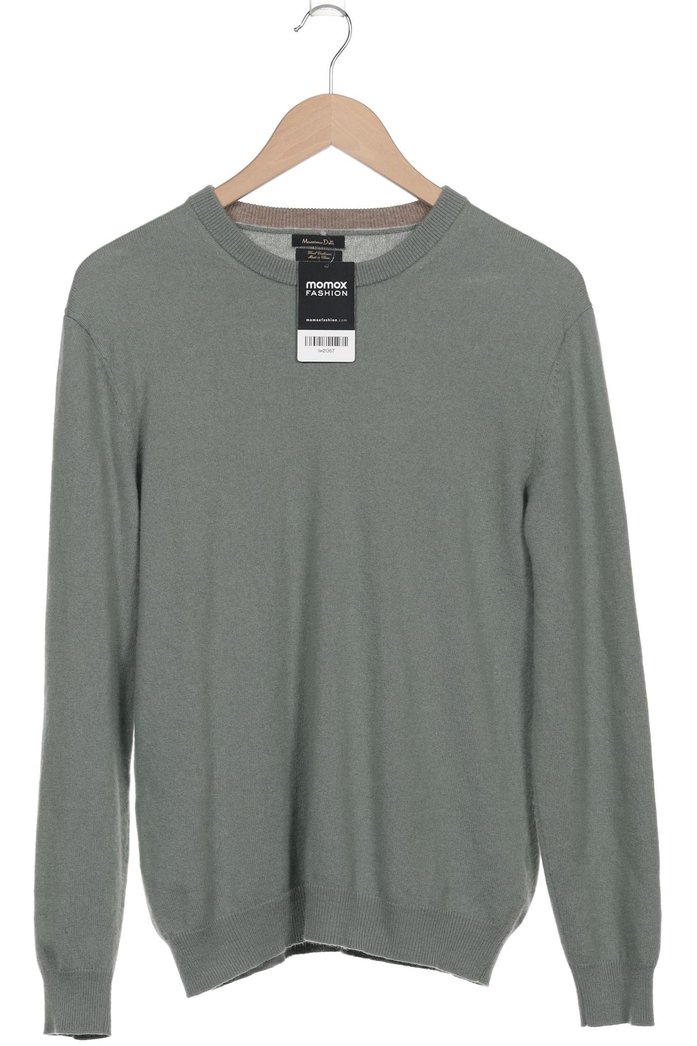 

Massimo Dutti Herren Pullover, grün, Gr. 52