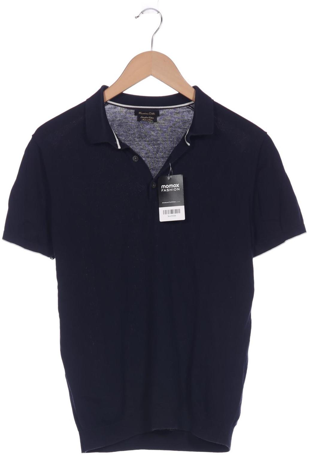

Massimo Dutti Herren Poloshirt, marineblau, Gr. 52