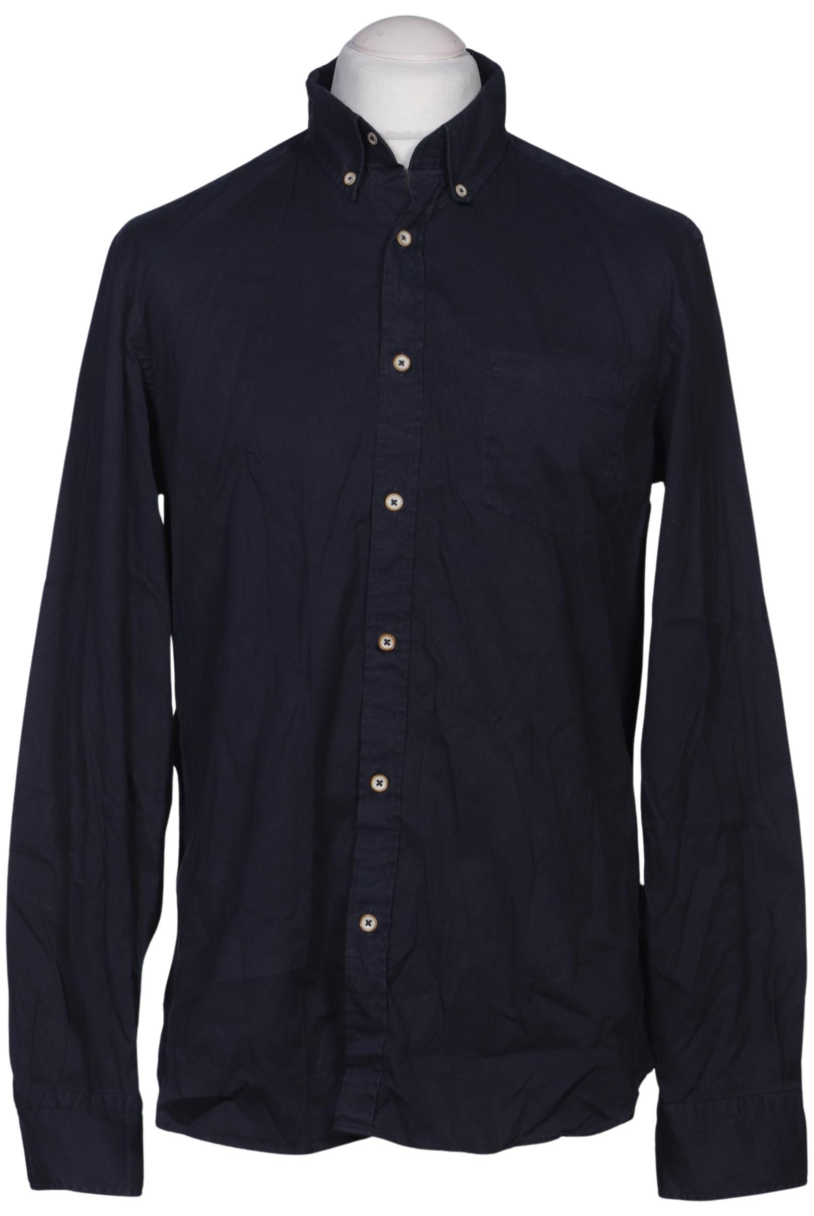 Thumbnail - Massimo Dutti Herren Hemd, marineblau, Gr. 52