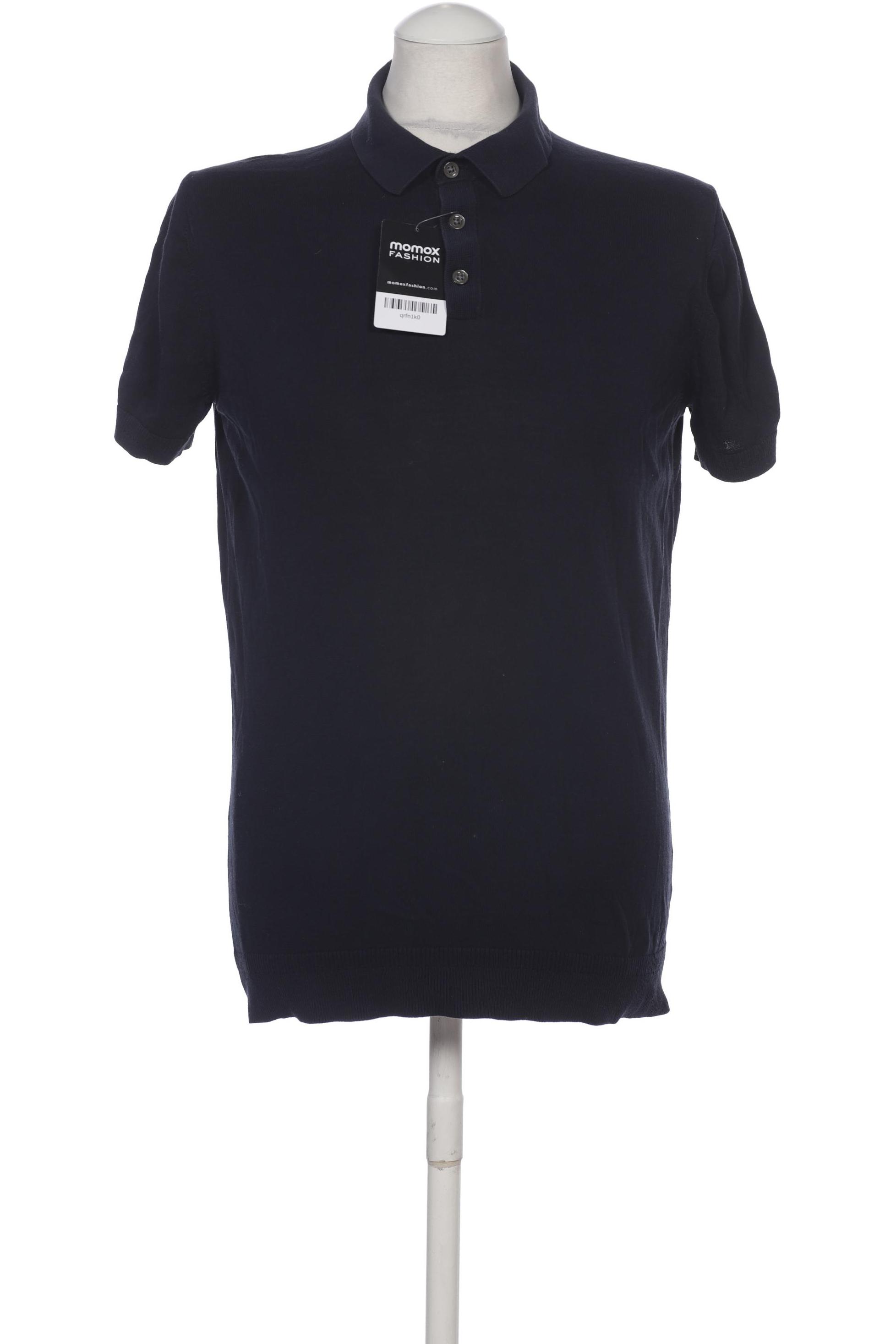 

Massimo Dutti Herren Poloshirt, marineblau, Gr. 46