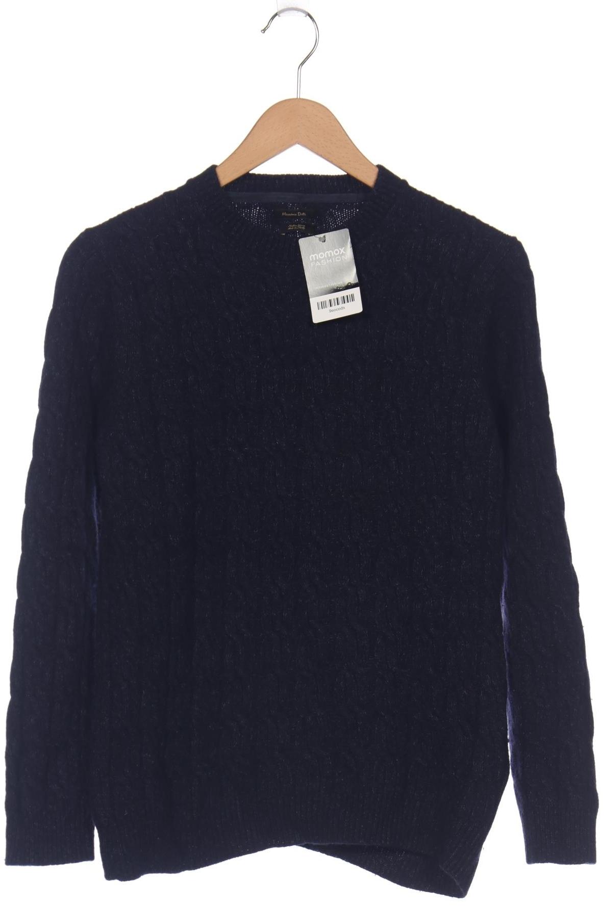 

Massimo Dutti Herren Pullover, marineblau, Gr. 48