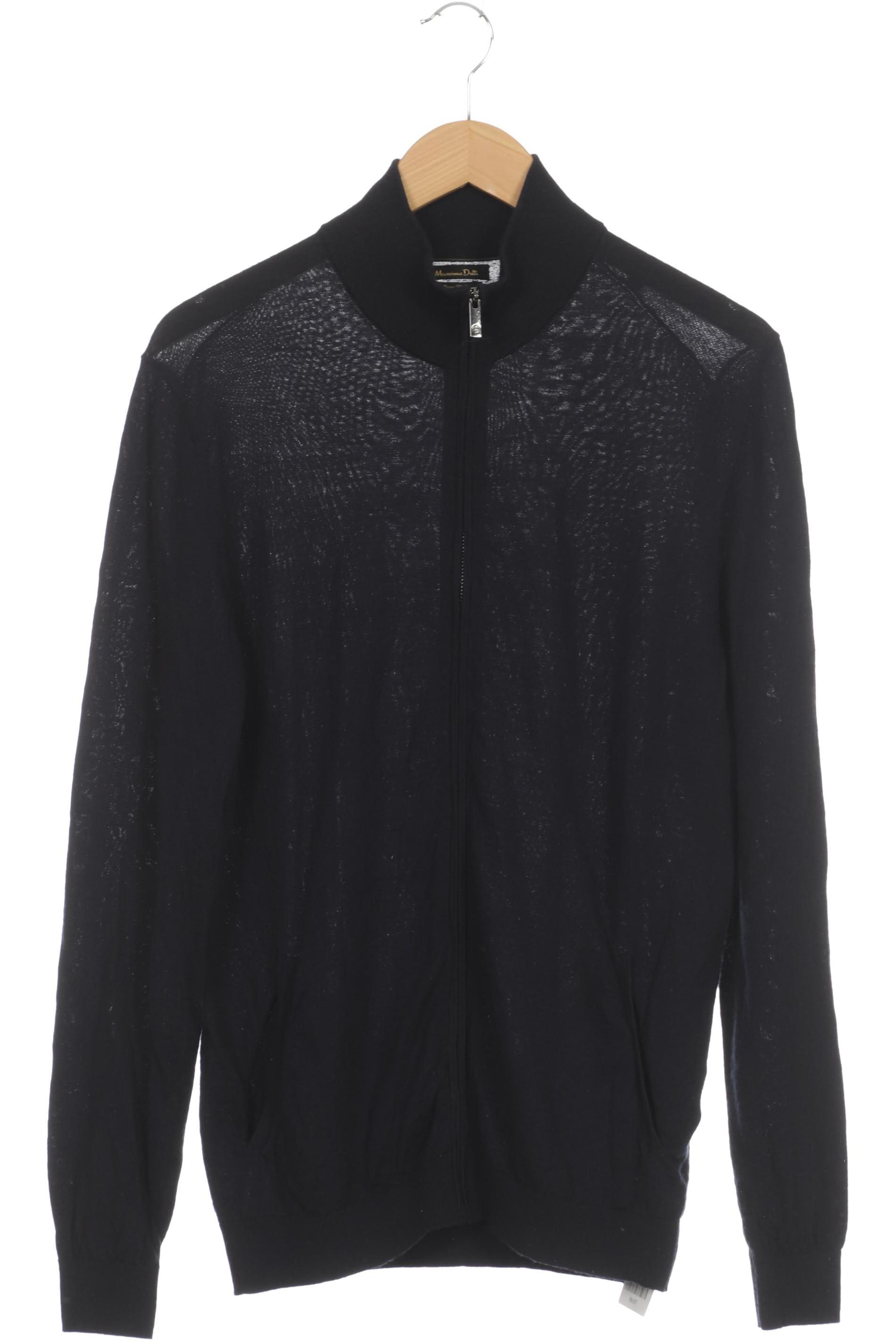 

Massimo Dutti Herren Strickjacke, blau, Gr.